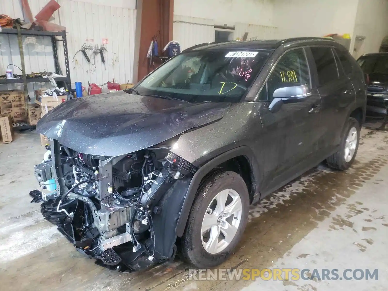 2 Photograph of a damaged car 2T3W1RFV9LC064411 TOYOTA RAV4 2020