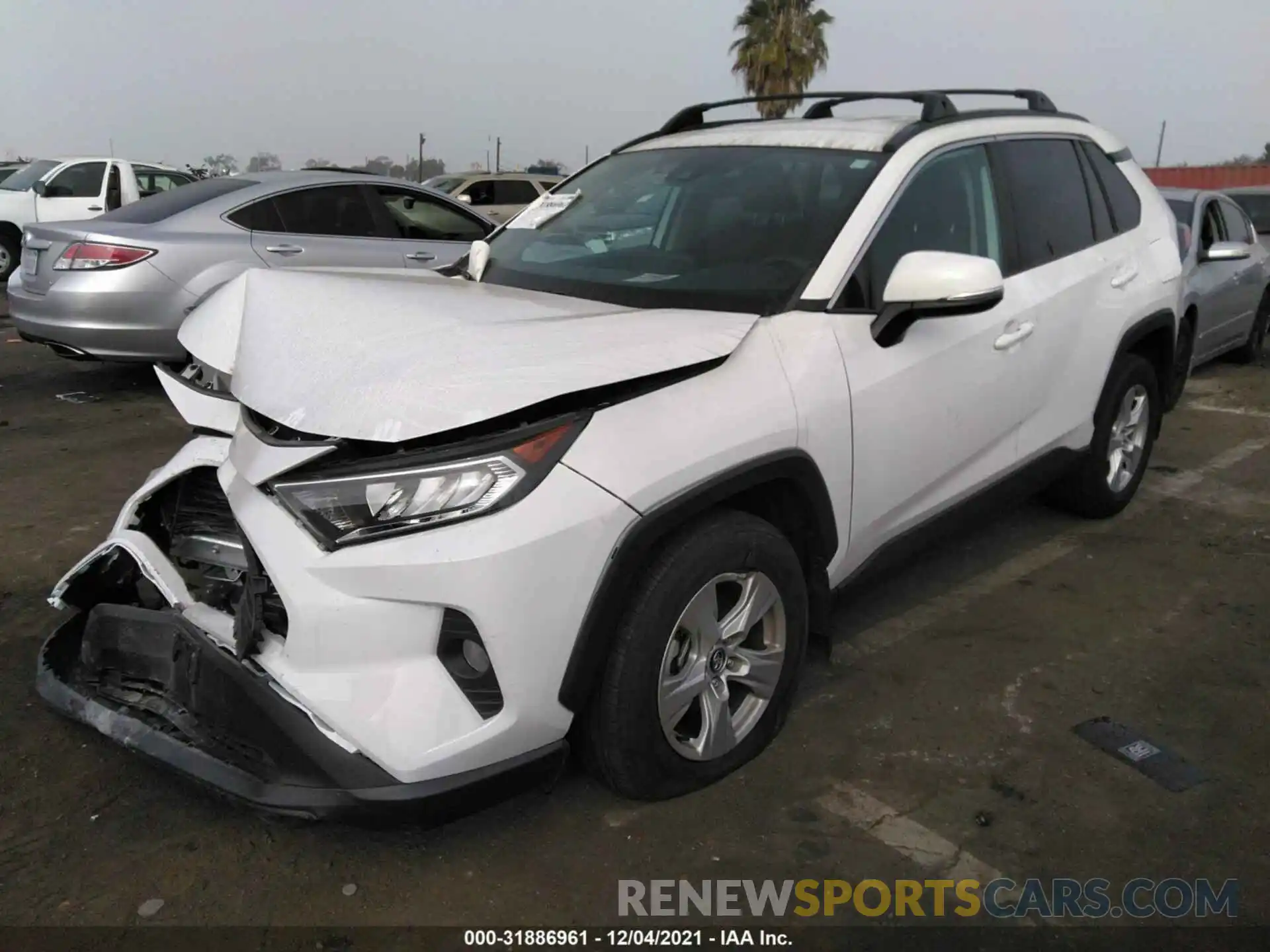 2 Photograph of a damaged car 2T3W1RFV9LC066868 TOYOTA RAV4 2020