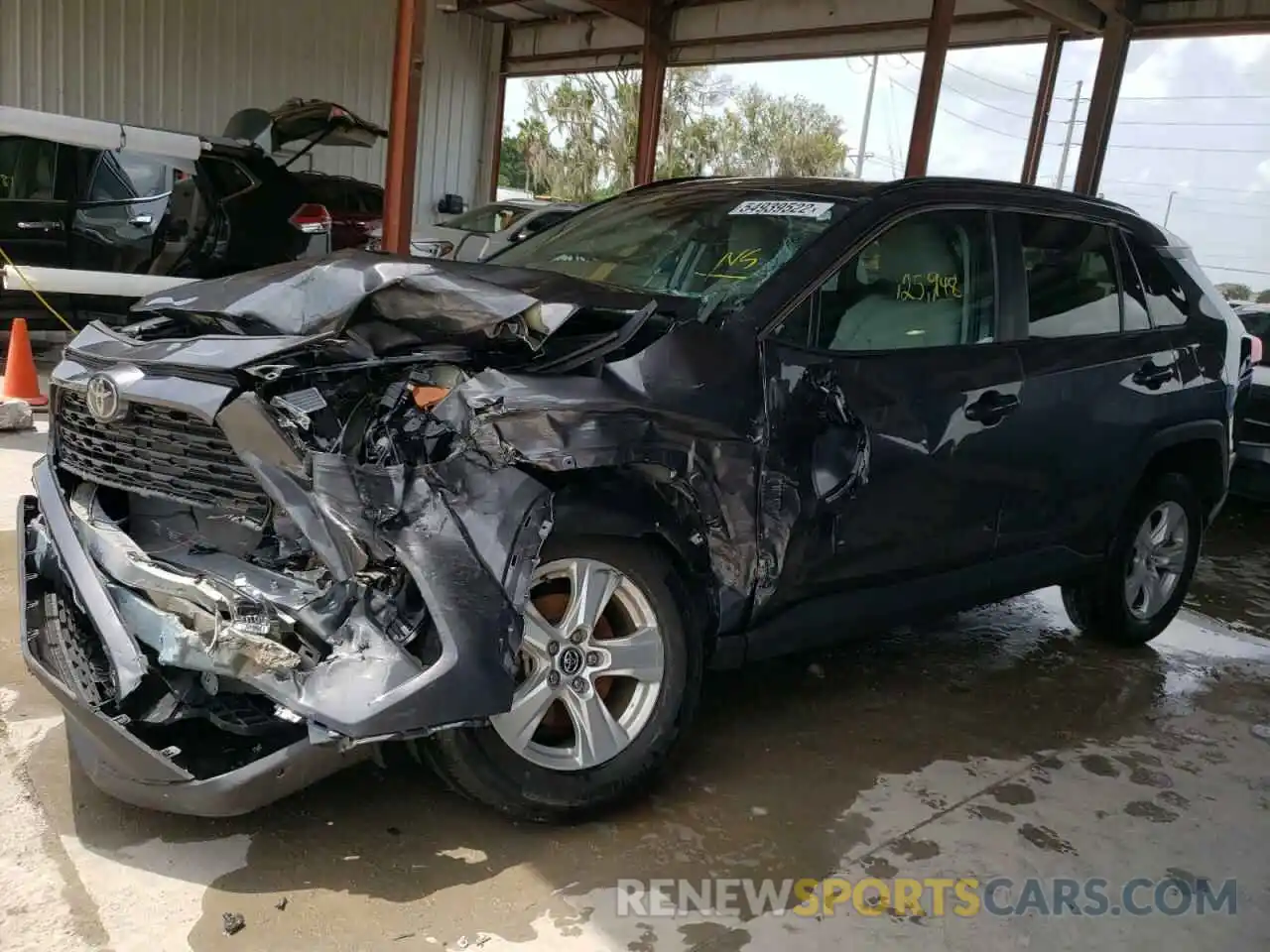 2 Photograph of a damaged car 2T3W1RFV9LC072234 TOYOTA RAV4 2020