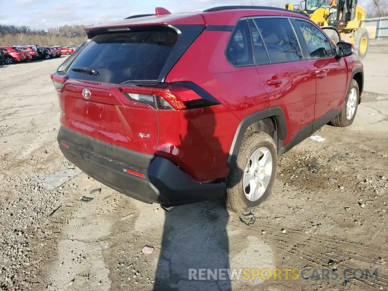 4 Photograph of a damaged car 2T3W1RFV9LC076719 TOYOTA RAV4 2020