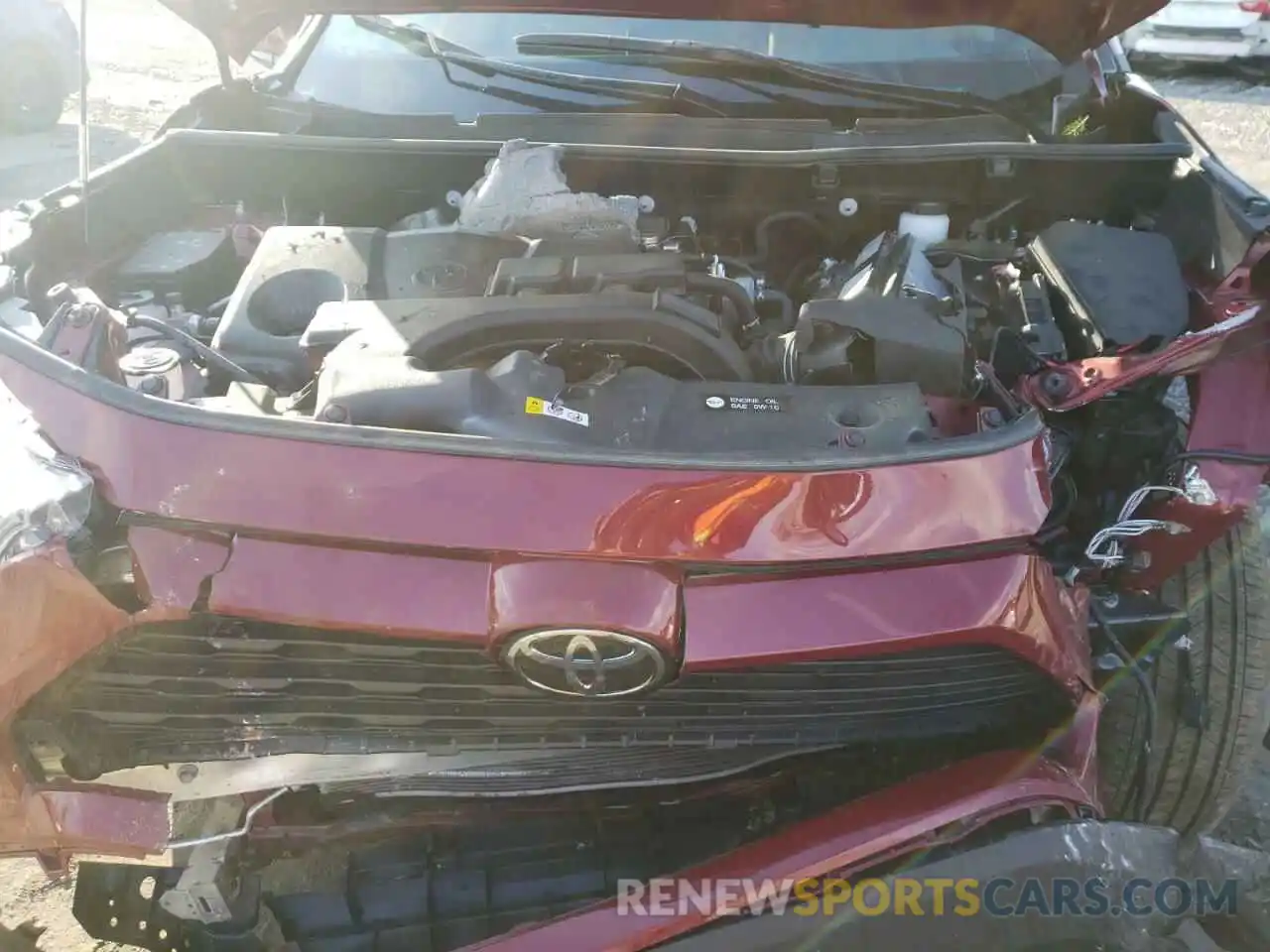 7 Photograph of a damaged car 2T3W1RFV9LC076719 TOYOTA RAV4 2020