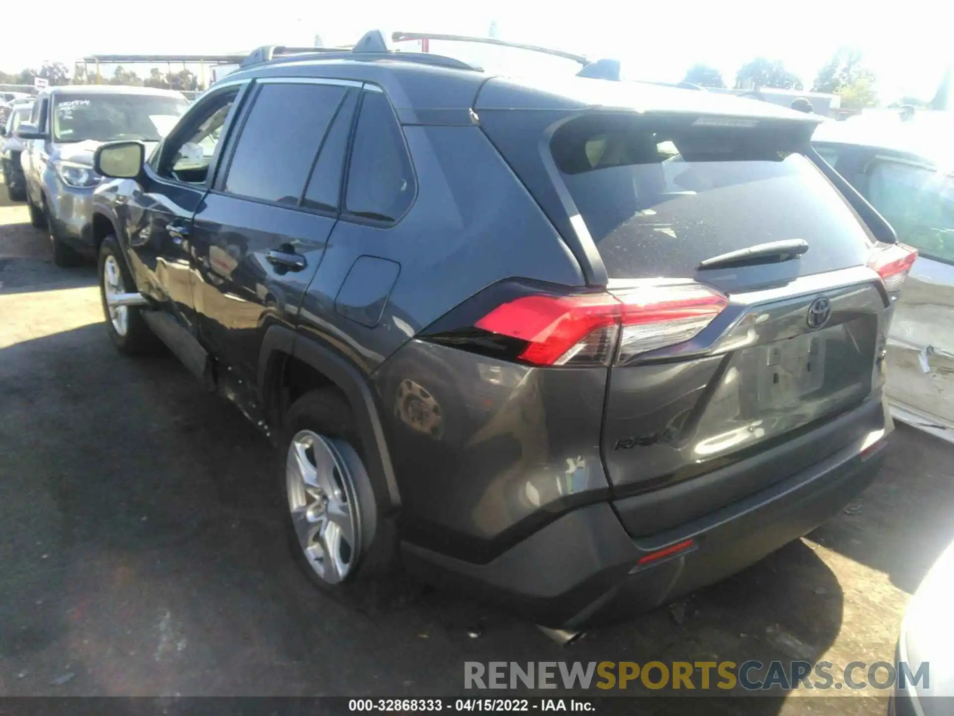 3 Photograph of a damaged car 2T3W1RFV9LW063970 TOYOTA RAV4 2020