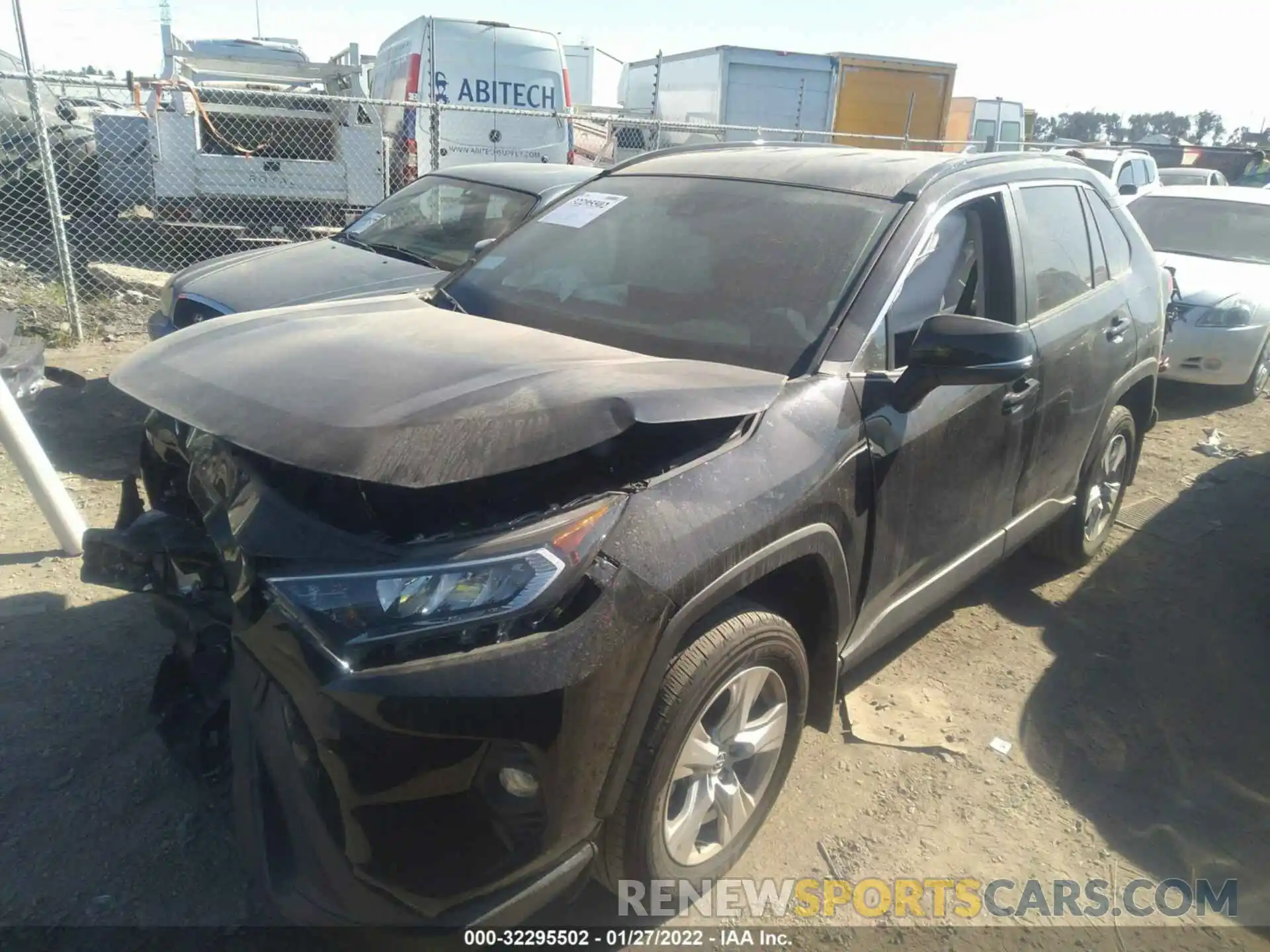 2 Photograph of a damaged car 2T3W1RFV9LW067954 TOYOTA RAV4 2020