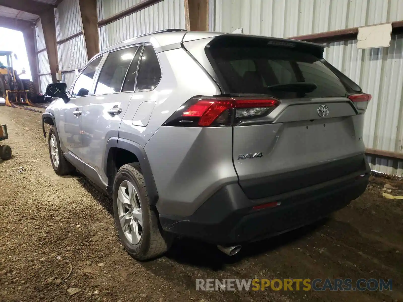 3 Photograph of a damaged car 2T3W1RFV9LW085693 TOYOTA RAV4 2020