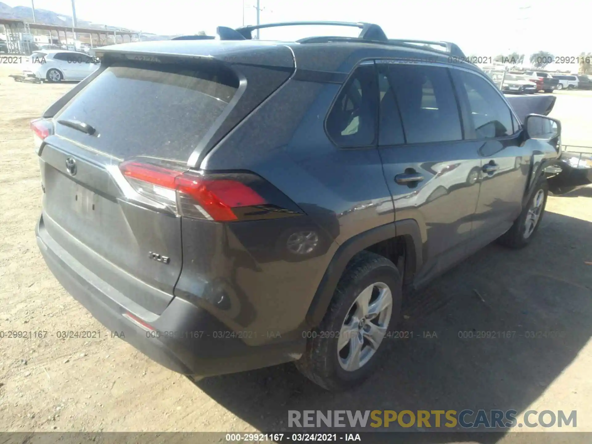 4 Photograph of a damaged car 2T3W1RFVXLC037847 TOYOTA RAV4 2020