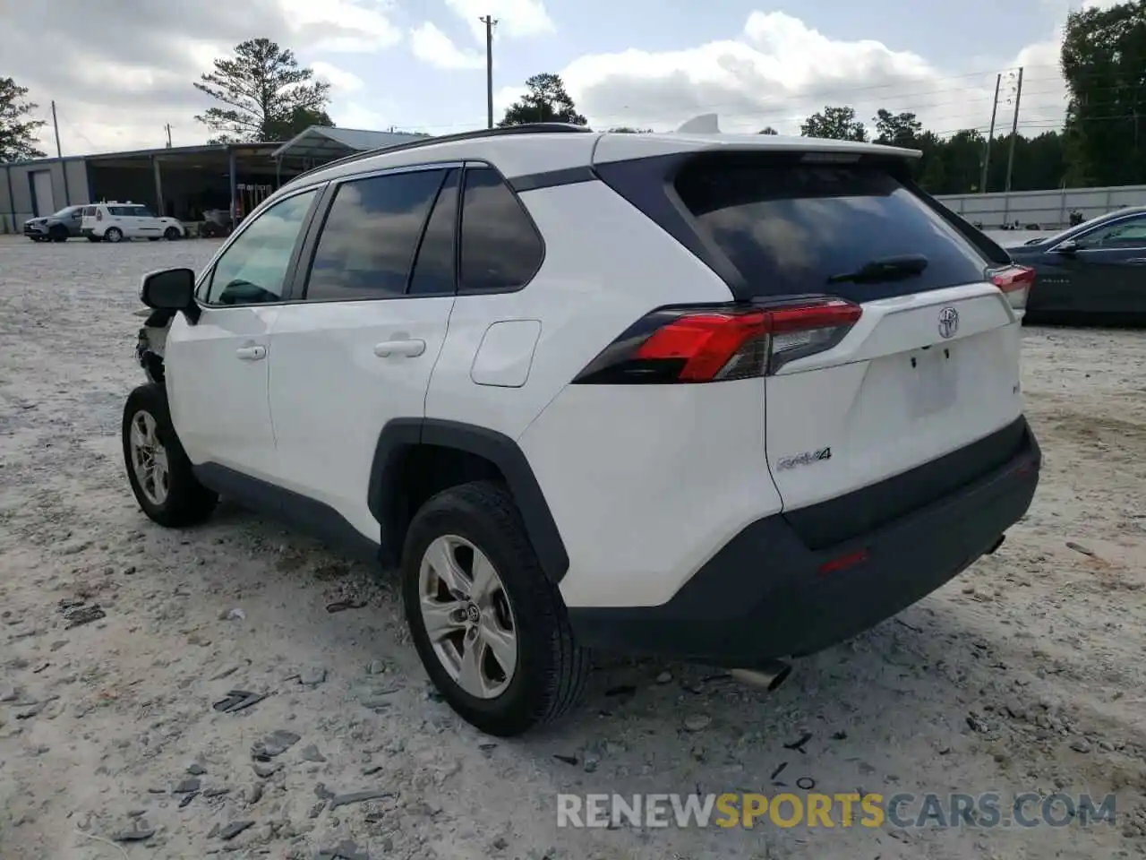 3 Photograph of a damaged car 2T3W1RFVXLC044524 TOYOTA RAV4 2020