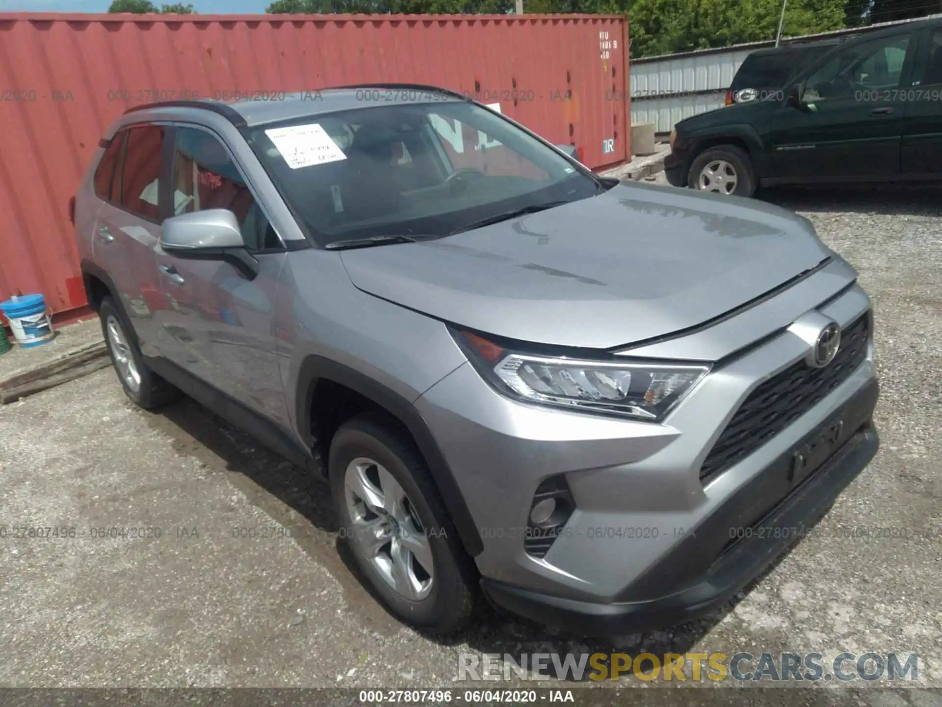 1 Фотография поврежденного автомобиля 2T3W1RFVXLC045124 TOYOTA RAV4 2020