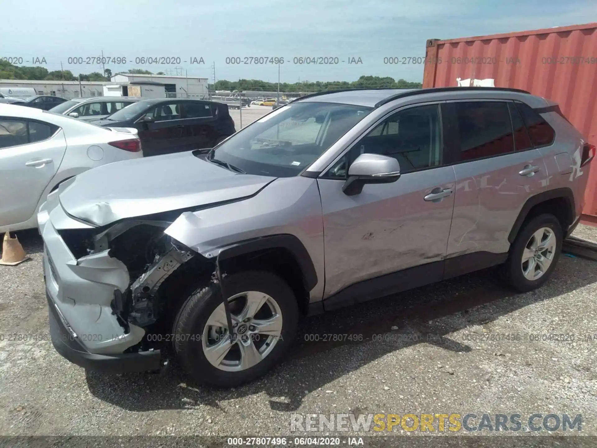 6 Photograph of a damaged car 2T3W1RFVXLC045124 TOYOTA RAV4 2020