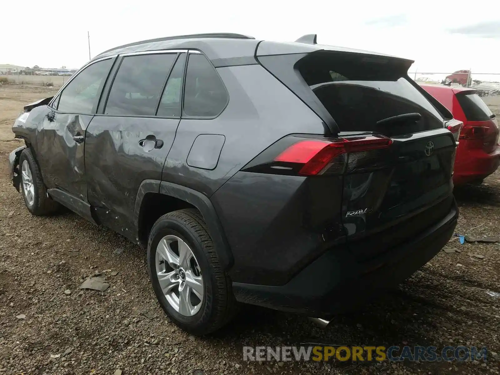 3 Photograph of a damaged car 2T3W1RFVXLC046810 TOYOTA RAV4 2020