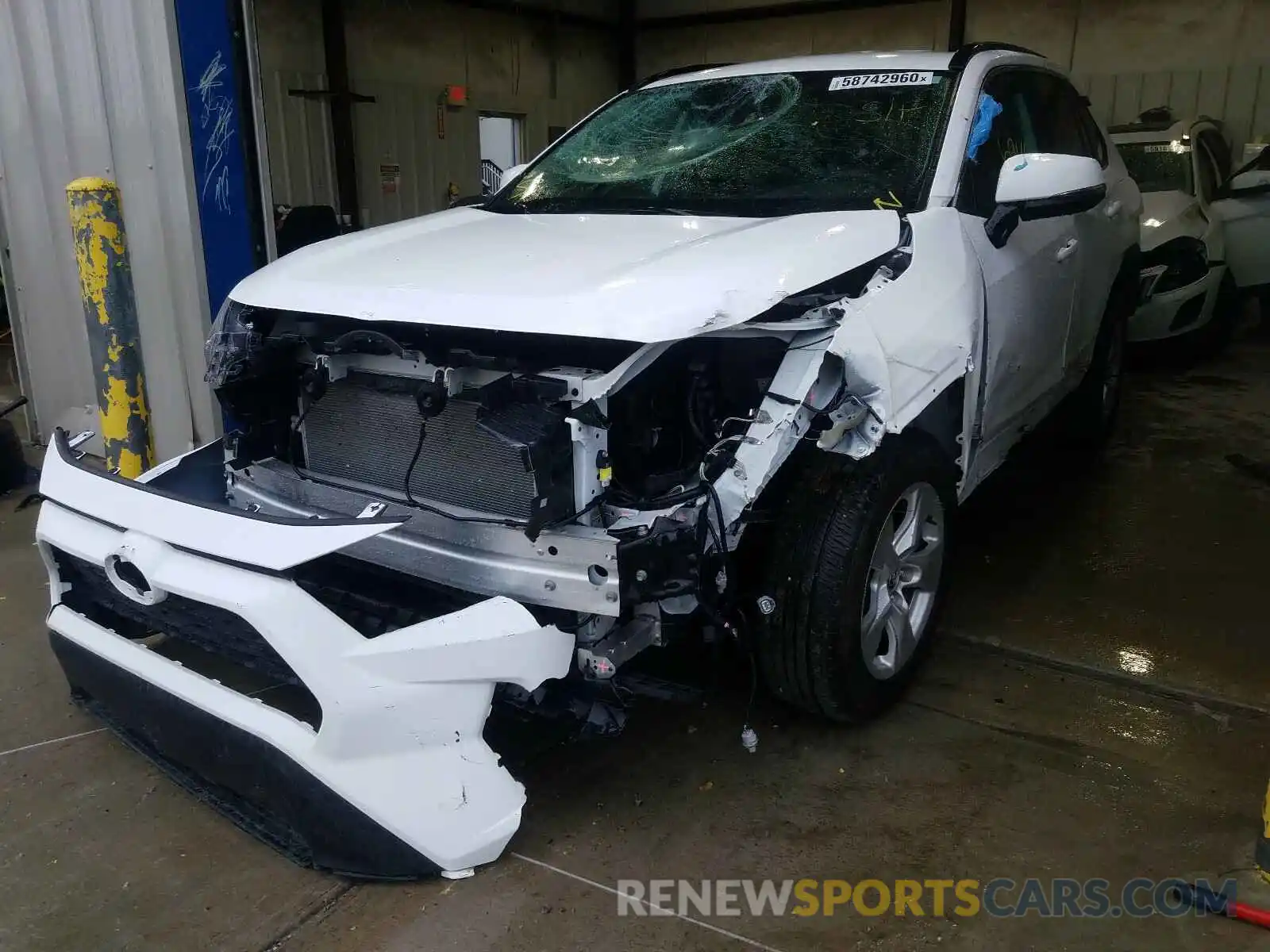 2 Photograph of a damaged car 2T3W1RFVXLC049514 TOYOTA RAV4 2020