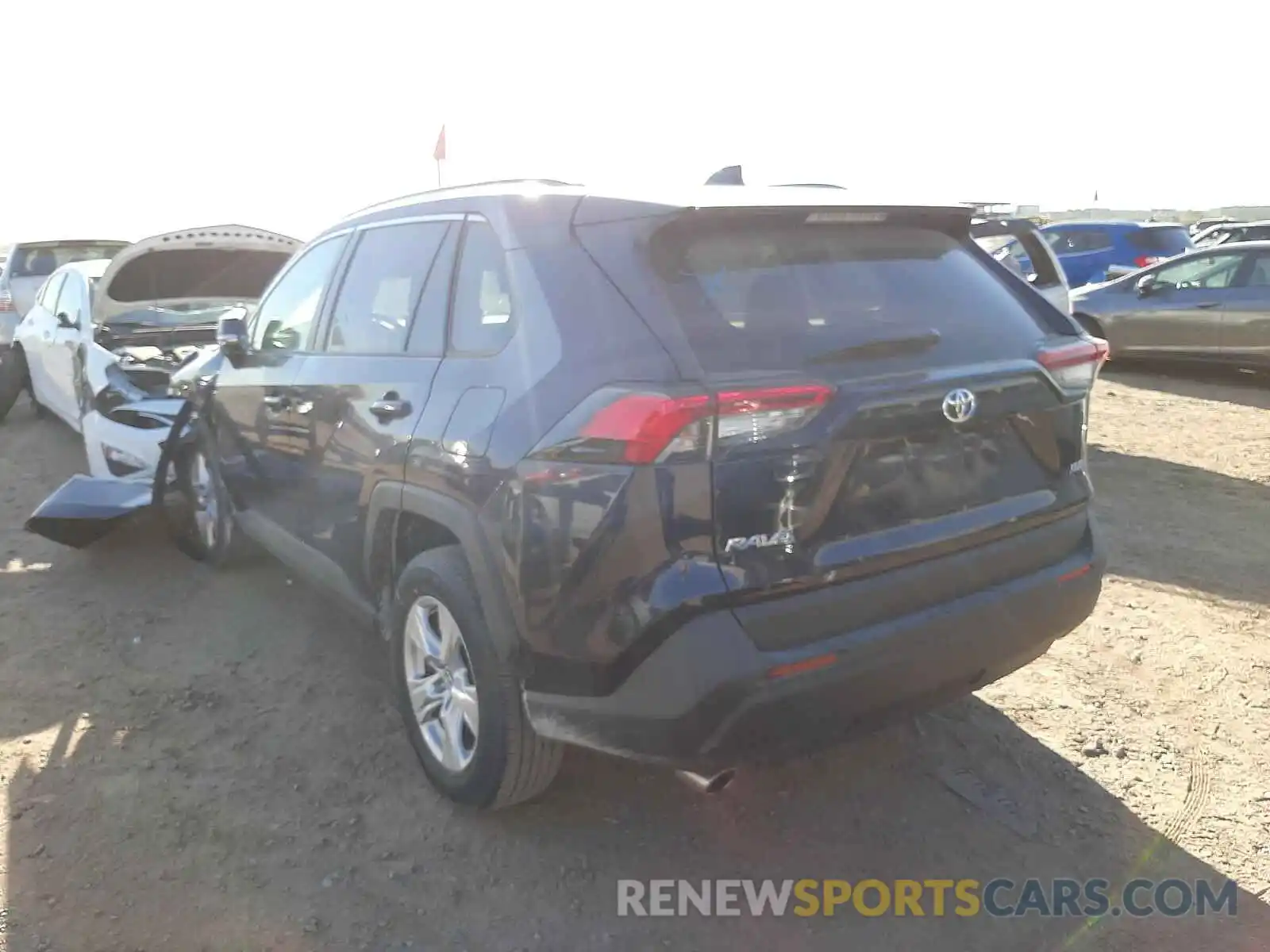 3 Photograph of a damaged car 2T3W1RFVXLC051540 TOYOTA RAV4 2020