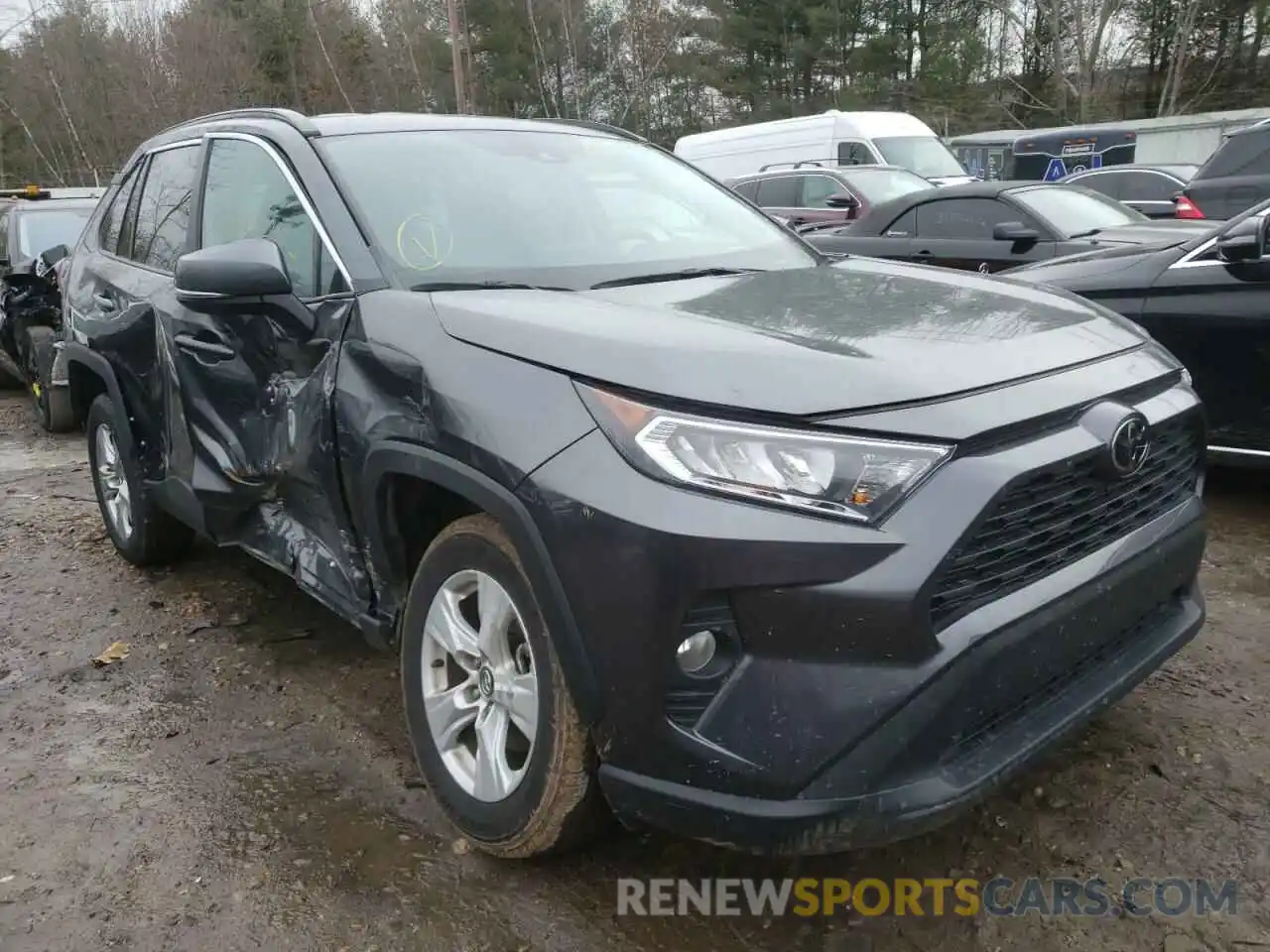 1 Photograph of a damaged car 2T3W1RFVXLC051814 TOYOTA RAV4 2020