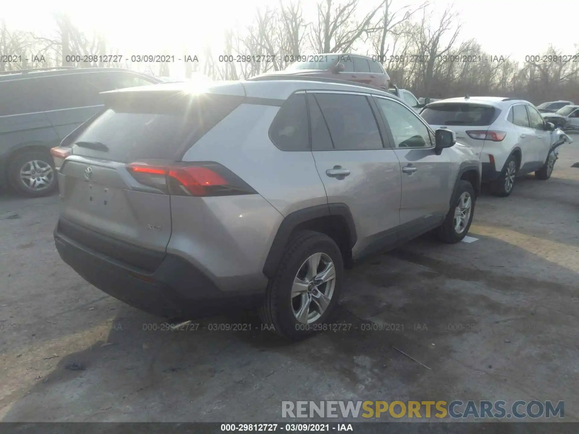 4 Photograph of a damaged car 2T3W1RFVXLC053062 TOYOTA RAV4 2020