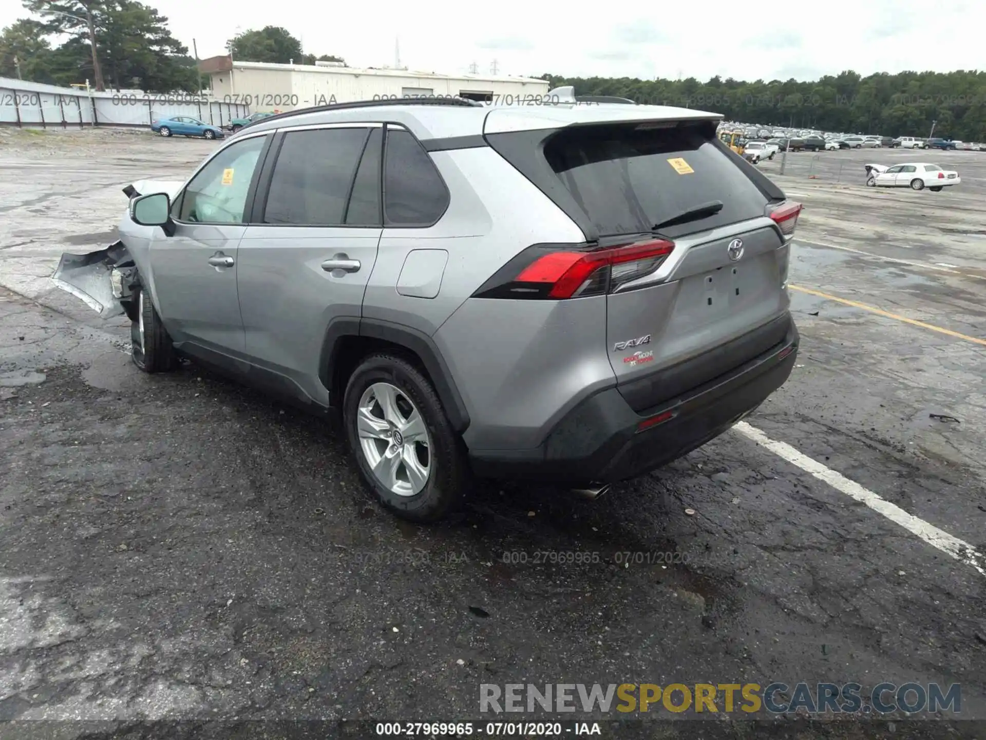 3 Photograph of a damaged car 2T3W1RFVXLC057953 TOYOTA RAV4 2020