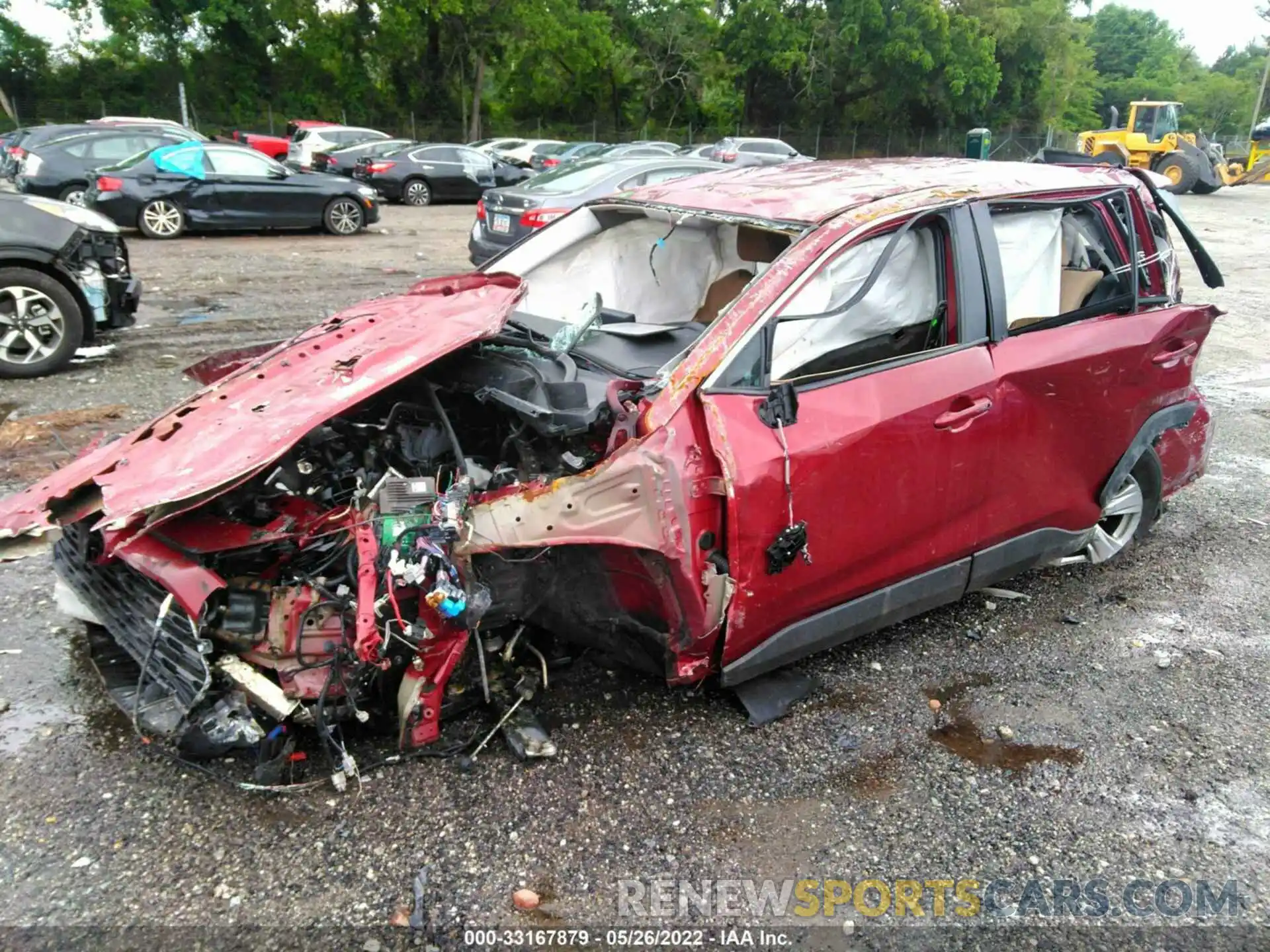 2 Photograph of a damaged car 2T3W1RFVXLC065213 TOYOTA RAV4 2020