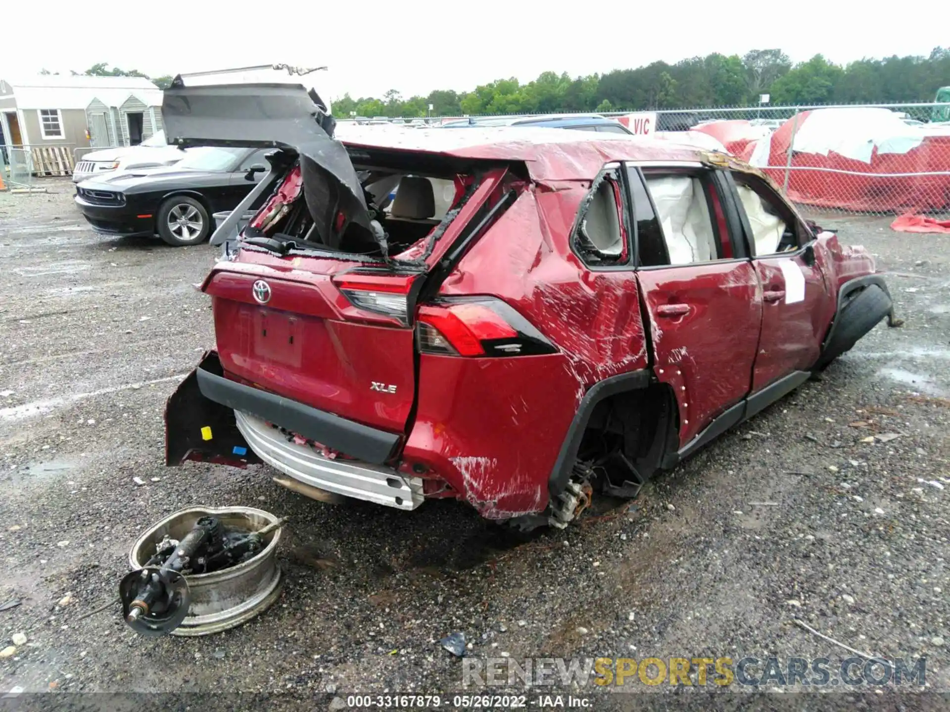 4 Photograph of a damaged car 2T3W1RFVXLC065213 TOYOTA RAV4 2020