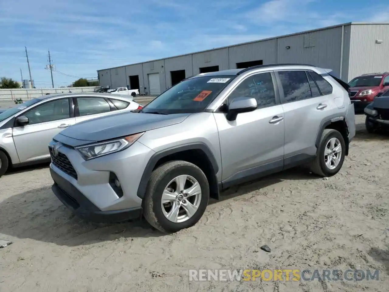 1 Photograph of a damaged car 2T3W1RFVXLC069813 TOYOTA RAV4 2020