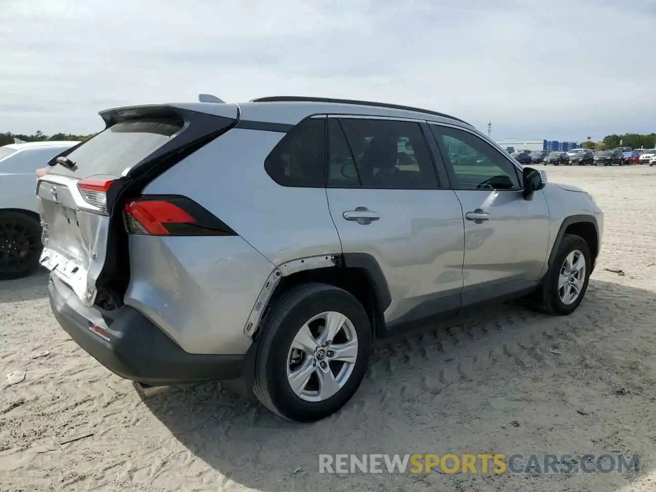 3 Photograph of a damaged car 2T3W1RFVXLC069813 TOYOTA RAV4 2020