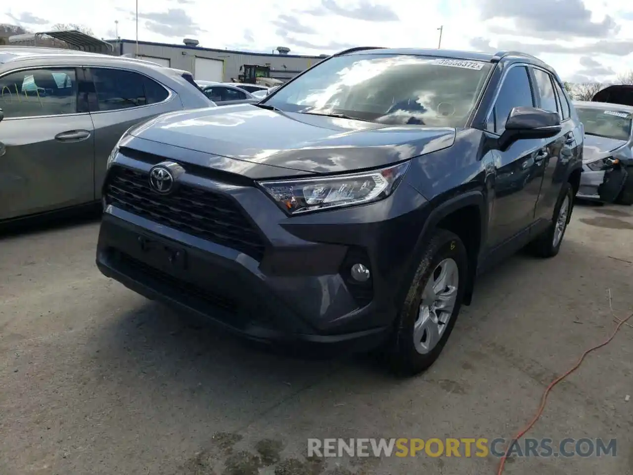 2 Photograph of a damaged car 2T3W1RFVXLC070301 TOYOTA RAV4 2020