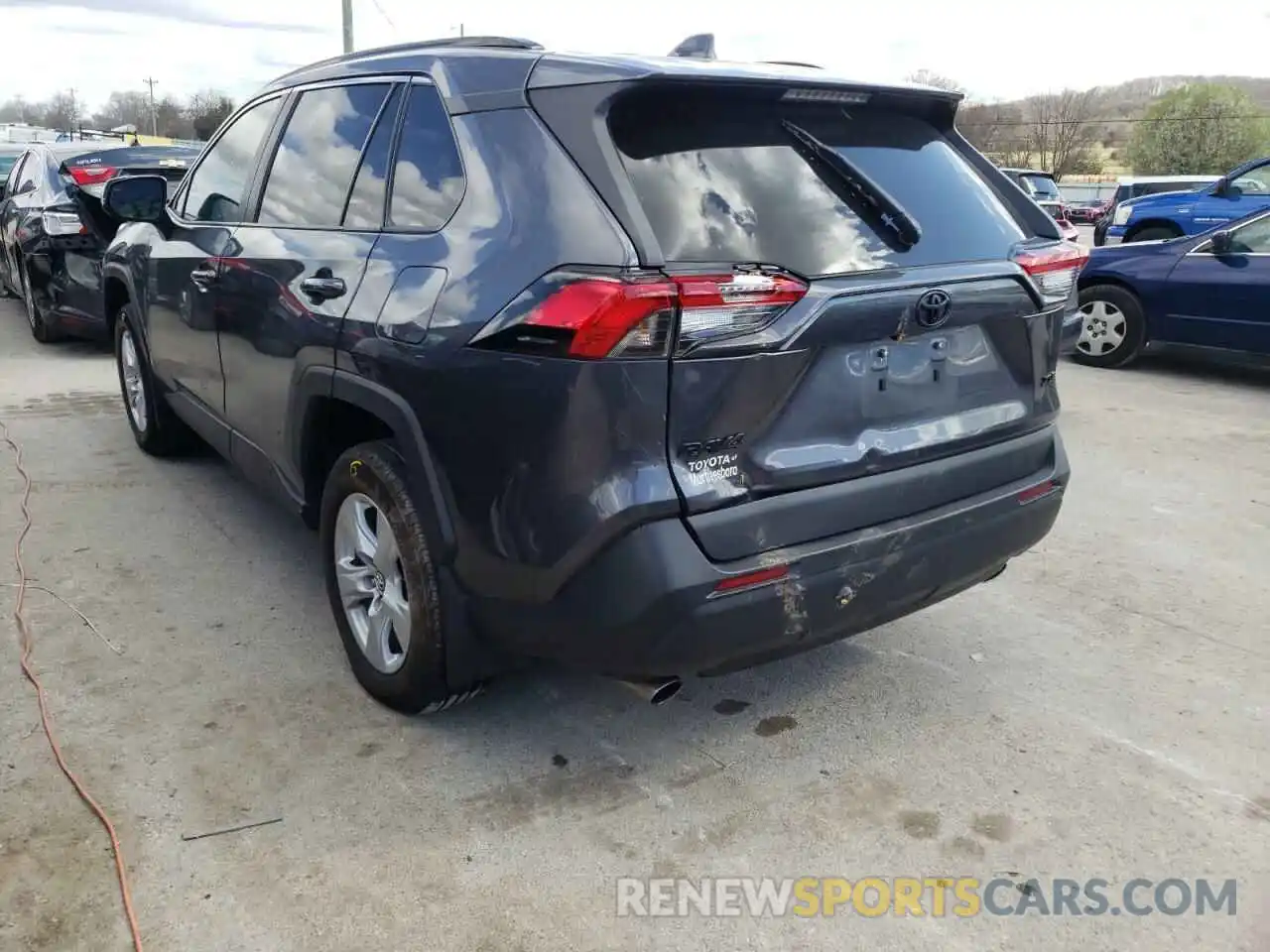 3 Photograph of a damaged car 2T3W1RFVXLC070301 TOYOTA RAV4 2020