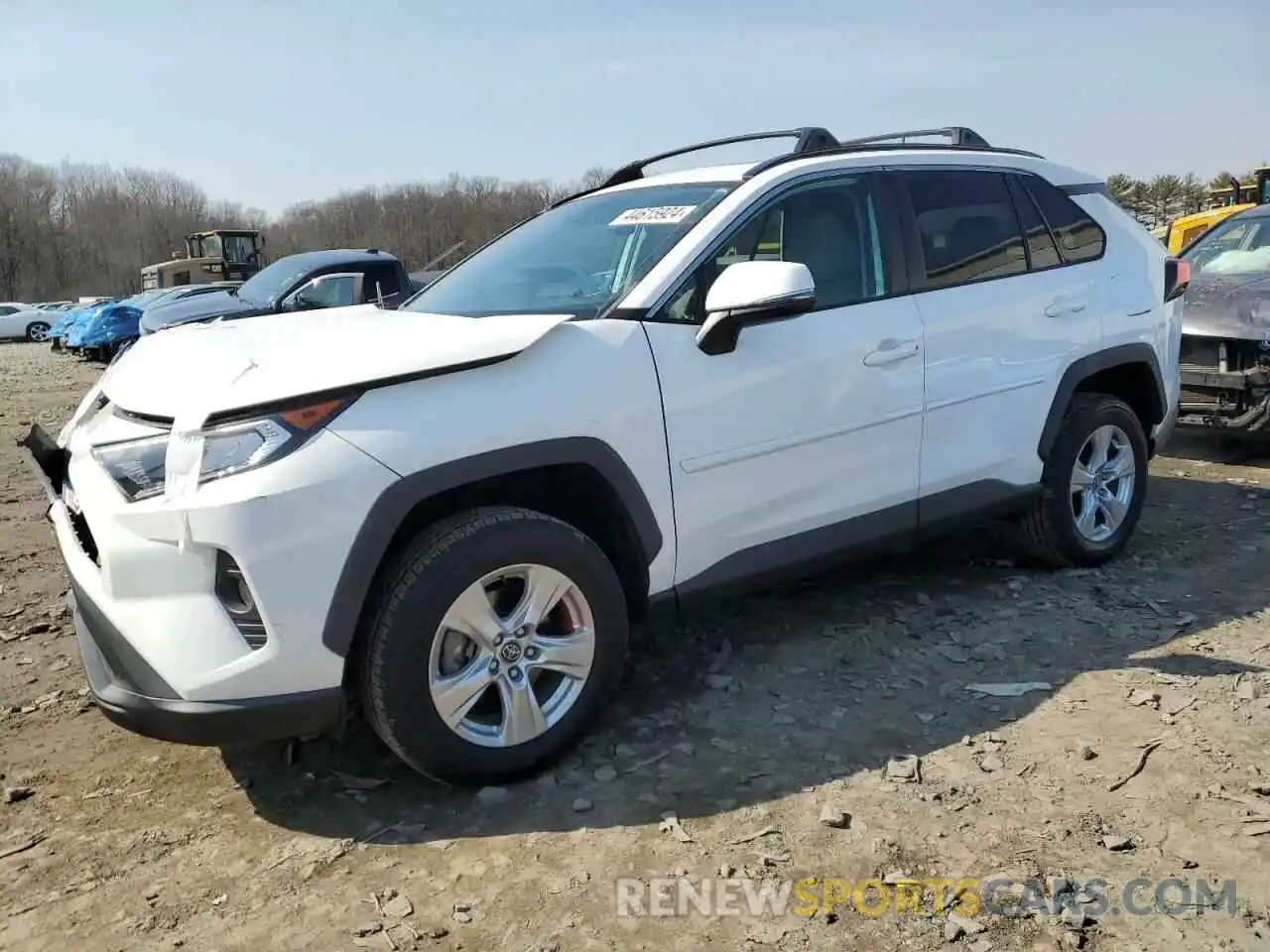 1 Photograph of a damaged car 2T3W1RFVXLW076579 TOYOTA RAV4 2020