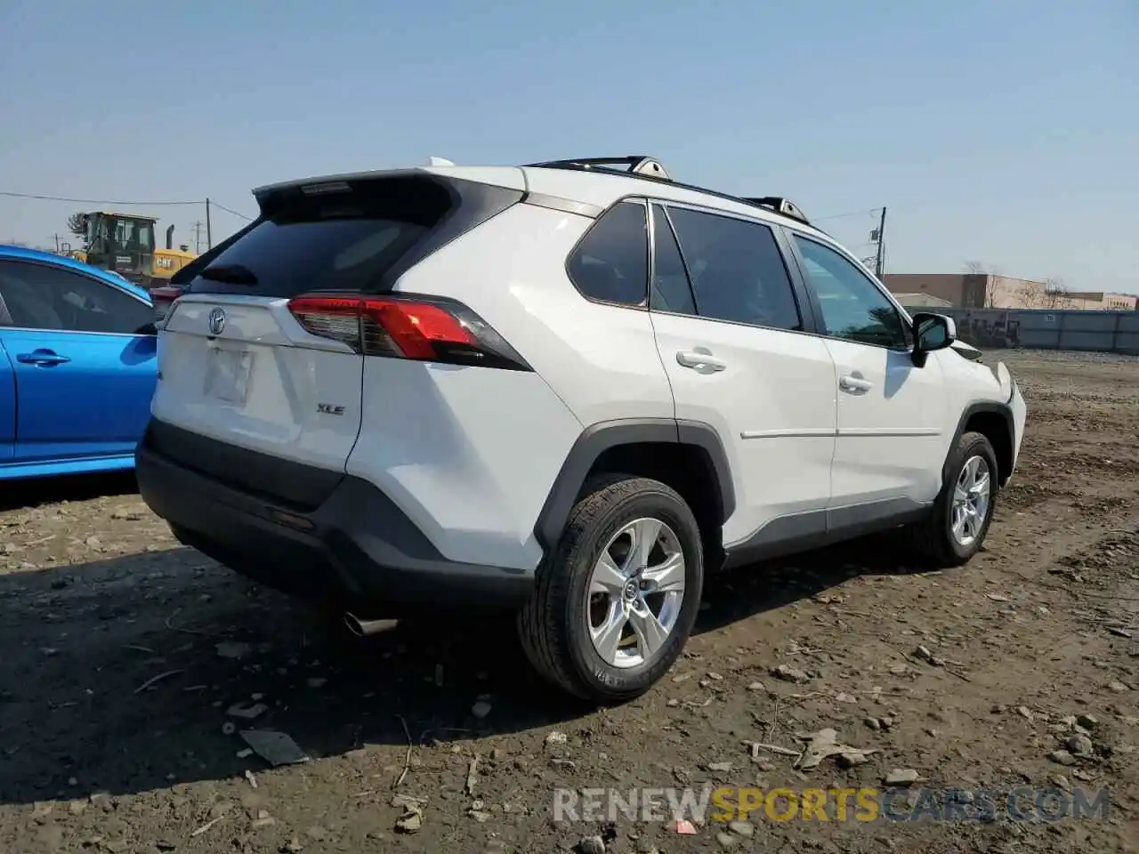 3 Фотография поврежденного автомобиля 2T3W1RFVXLW076579 TOYOTA RAV4 2020