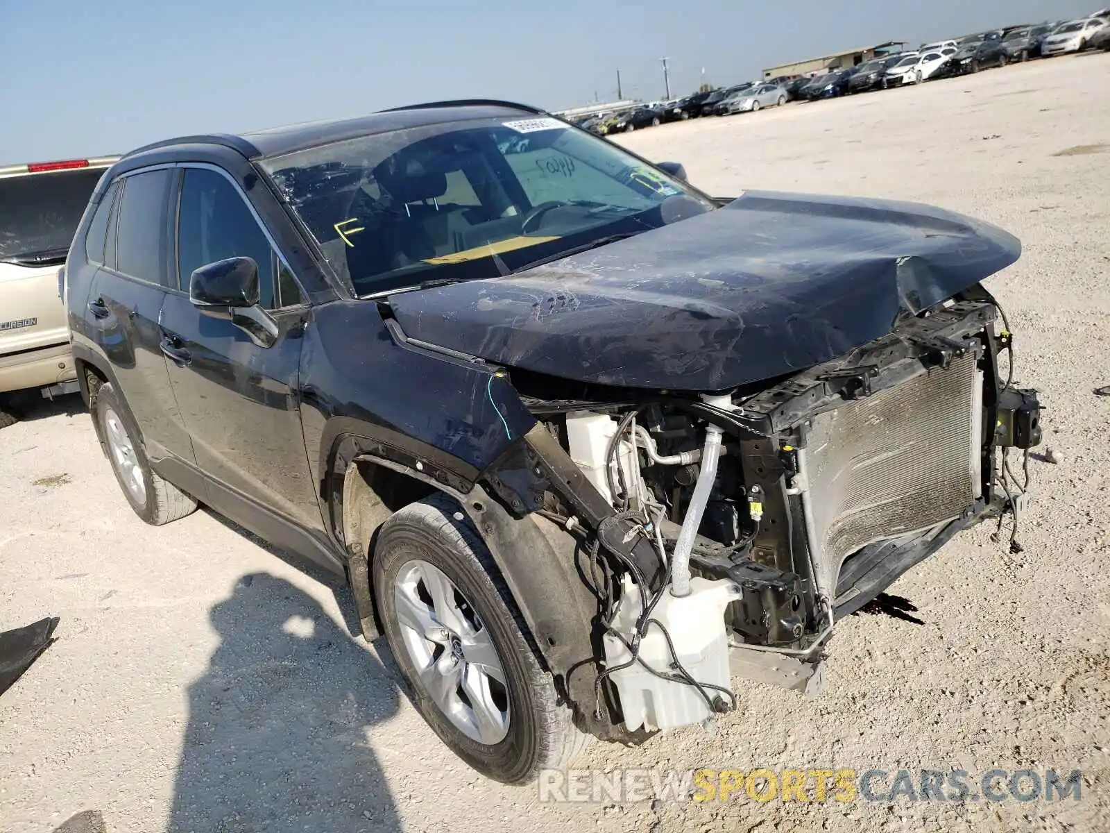 1 Photograph of a damaged car 2T3W1RFVXLW077764 TOYOTA RAV4 2020