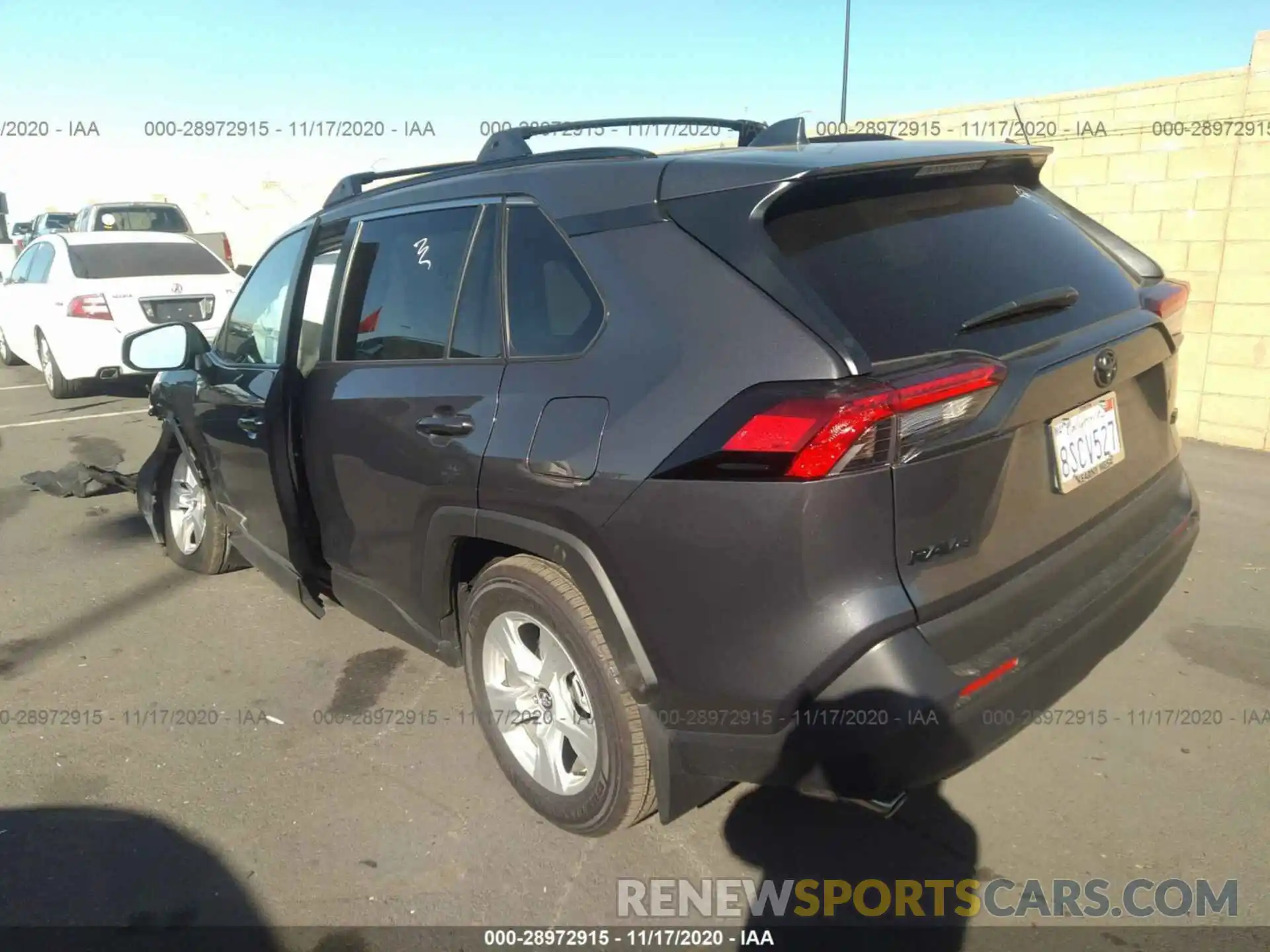 3 Photograph of a damaged car 2T3W1RFVXLW081605 TOYOTA RAV4 2020