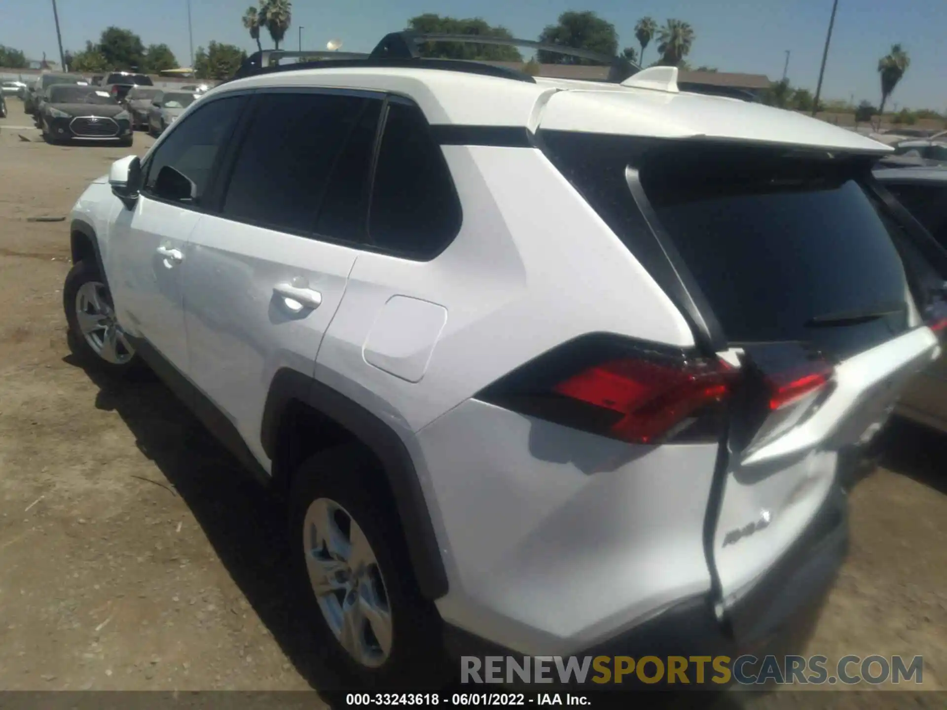 3 Photograph of a damaged car 2T3W1RFVXLW088327 TOYOTA RAV4 2020