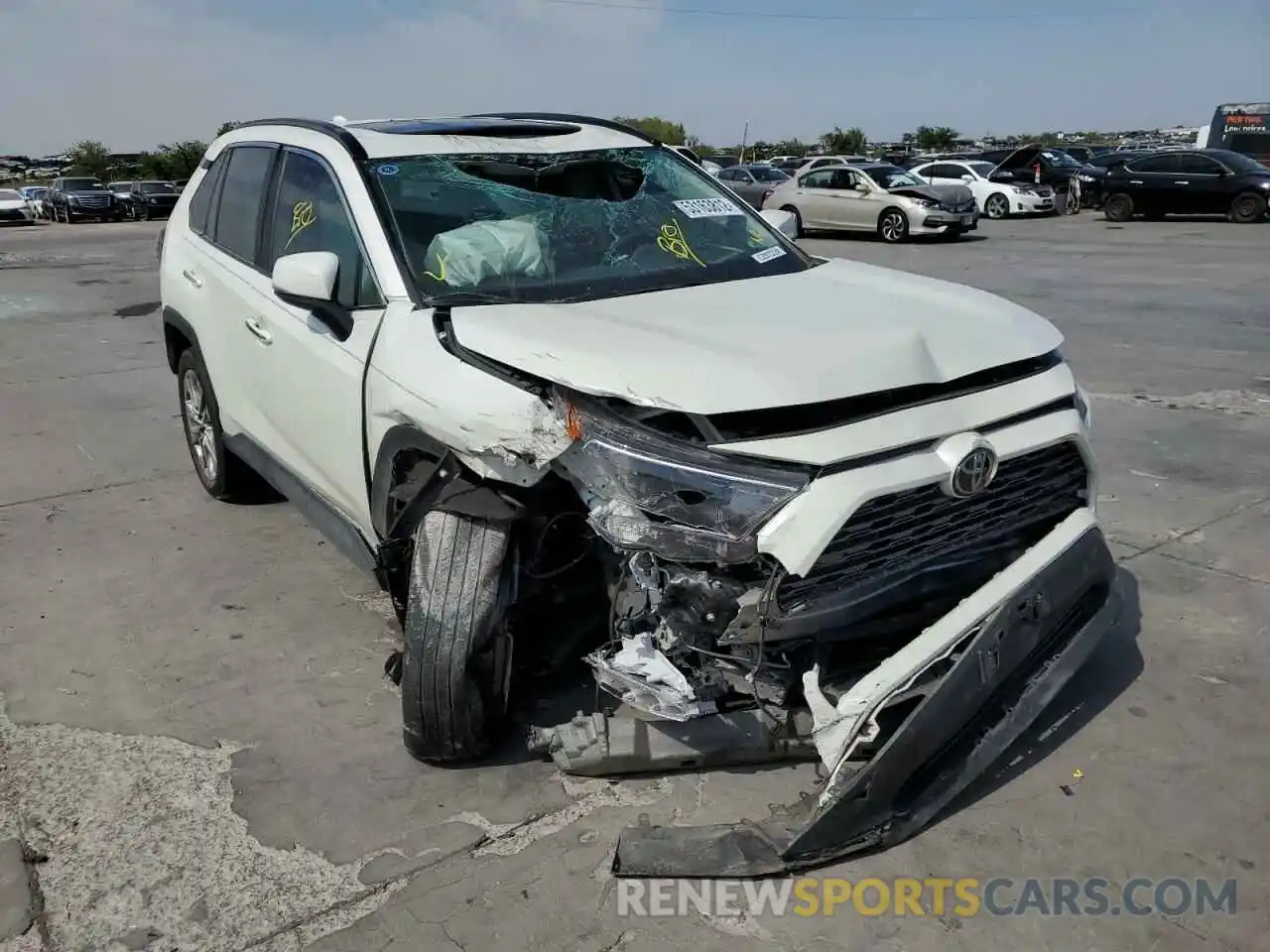 9 Photograph of a damaged car 2T3Y1RFV2LC036362 TOYOTA RAV4 2020