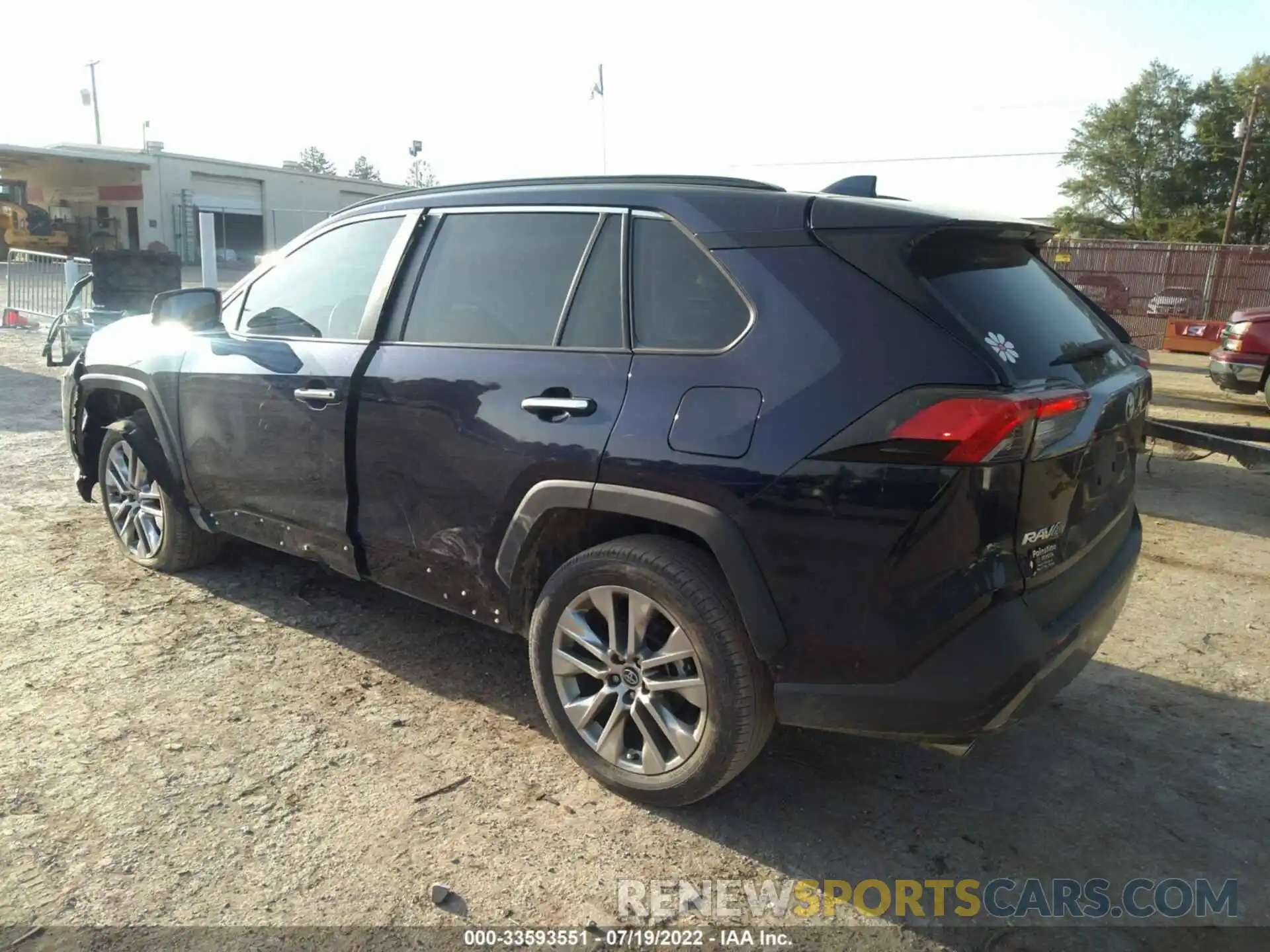 3 Photograph of a damaged car 2T3Y1RFV2LW099069 TOYOTA RAV4 2020