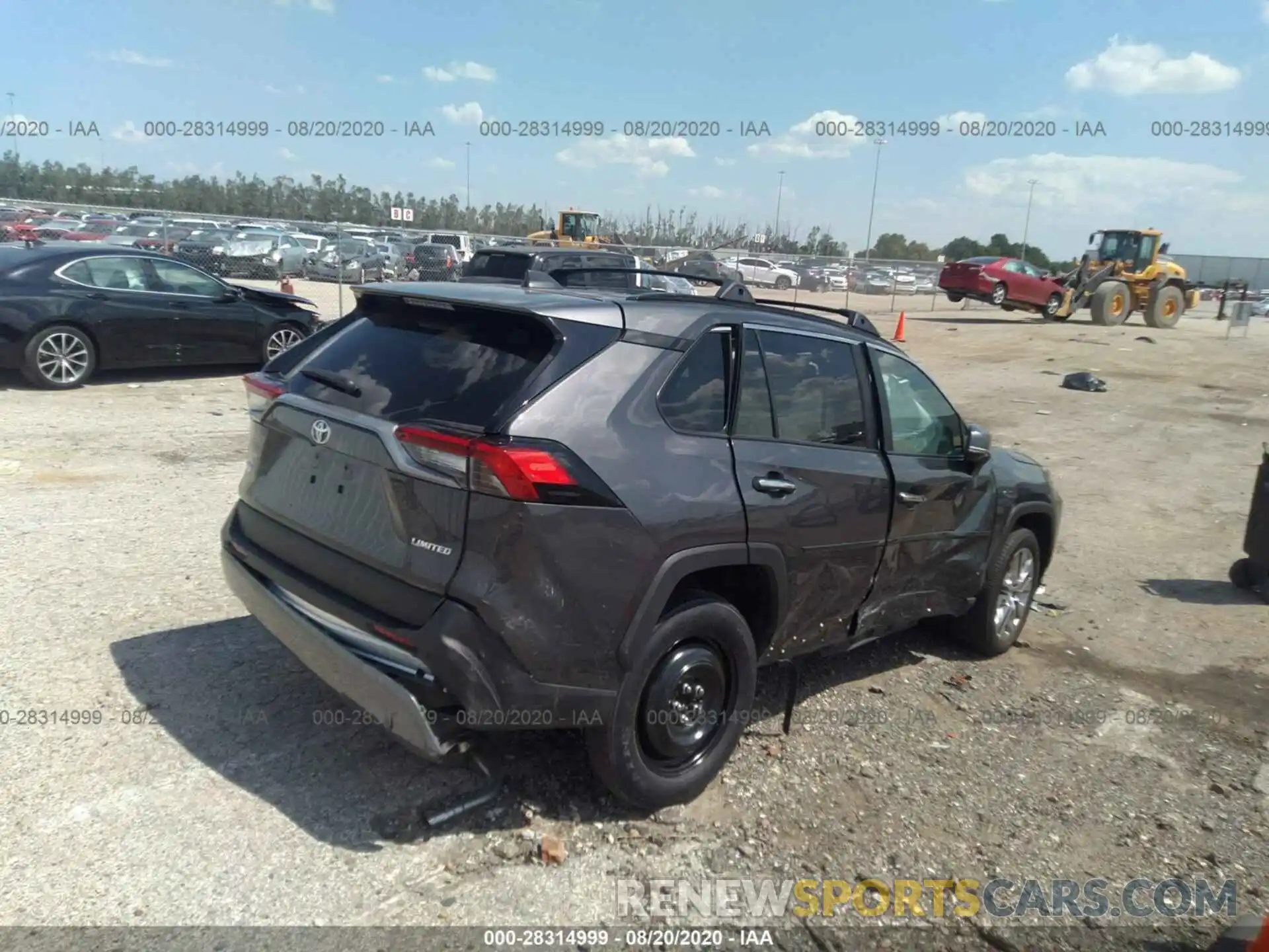 4 Photograph of a damaged car 2T3Y1RFV4LW076358 TOYOTA RAV4 2020