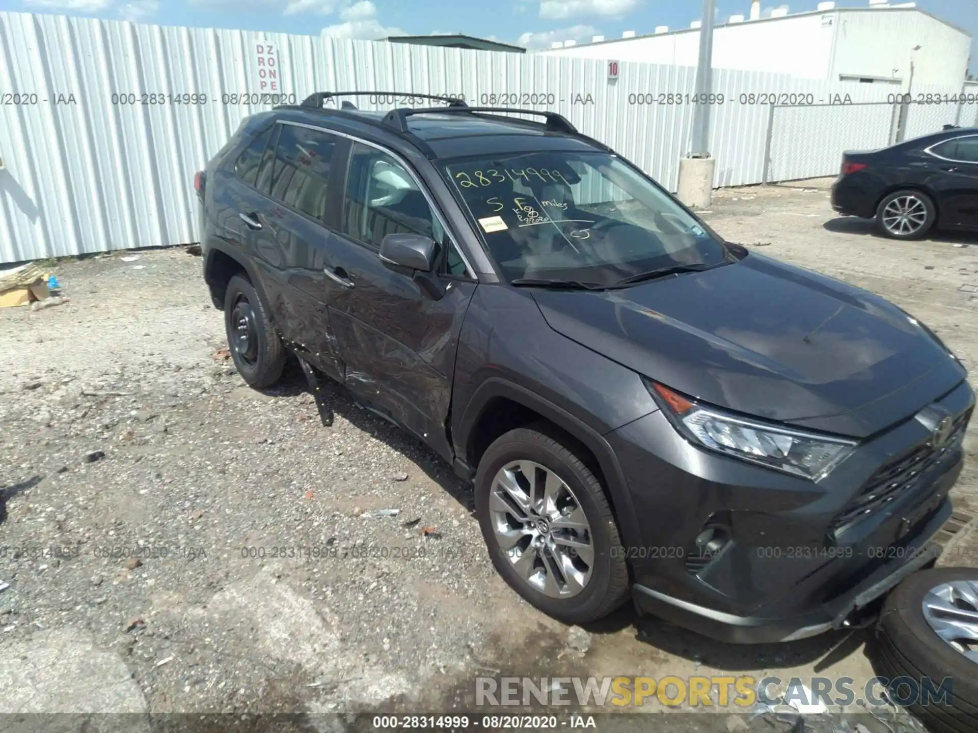 6 Photograph of a damaged car 2T3Y1RFV4LW076358 TOYOTA RAV4 2020