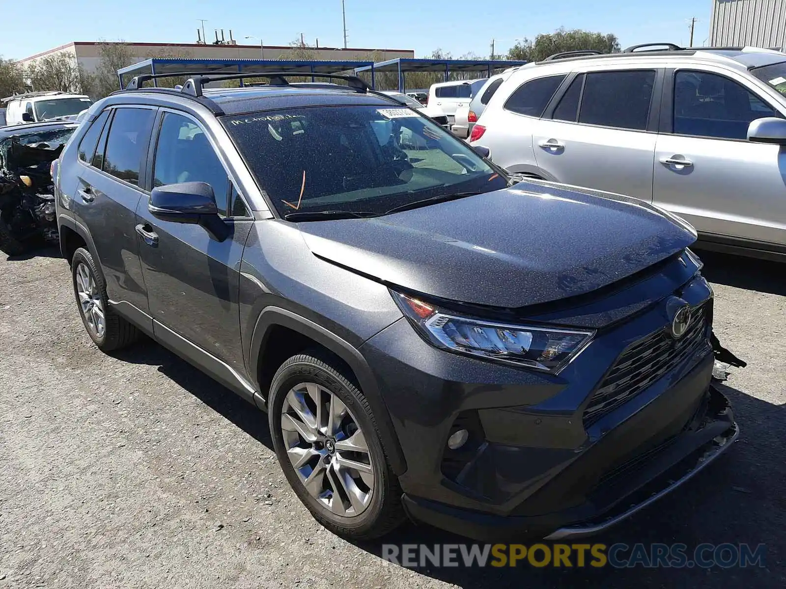 1 Photograph of a damaged car 2T3Y1RFV5LC054340 TOYOTA RAV4 2020