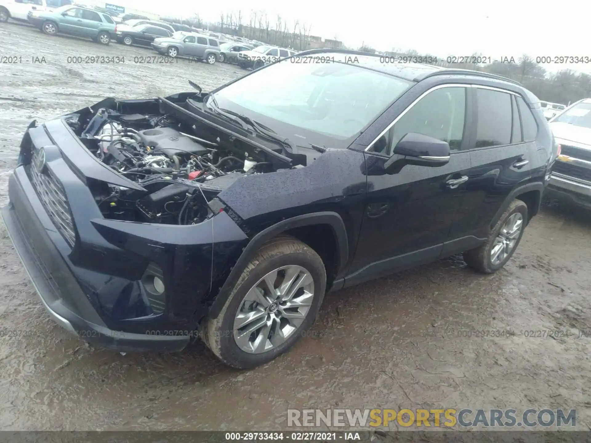 2 Photograph of a damaged car 2T3Y1RFV7LC082267 TOYOTA RAV4 2020