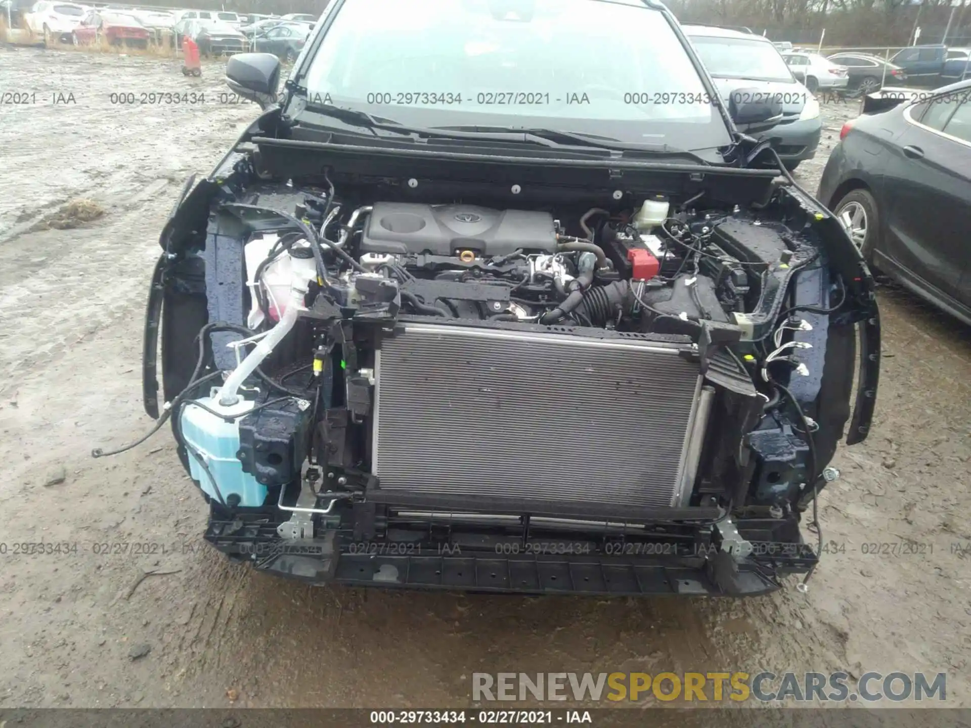 6 Photograph of a damaged car 2T3Y1RFV7LC082267 TOYOTA RAV4 2020