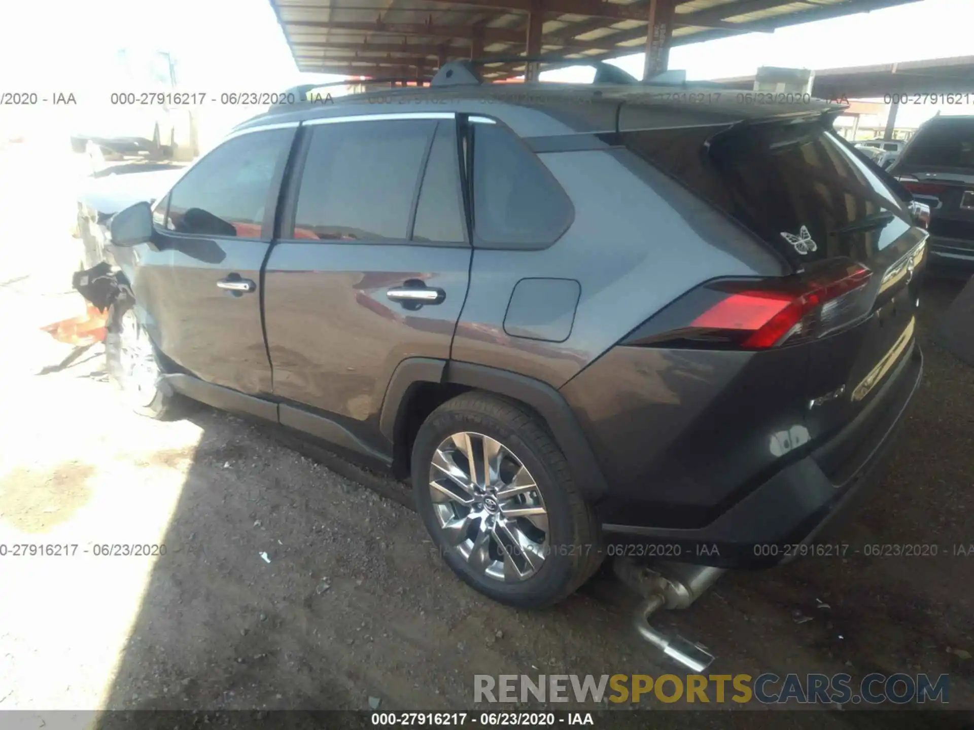 3 Photograph of a damaged car 2T3Y1RFV7LW080954 TOYOTA RAV4 2020