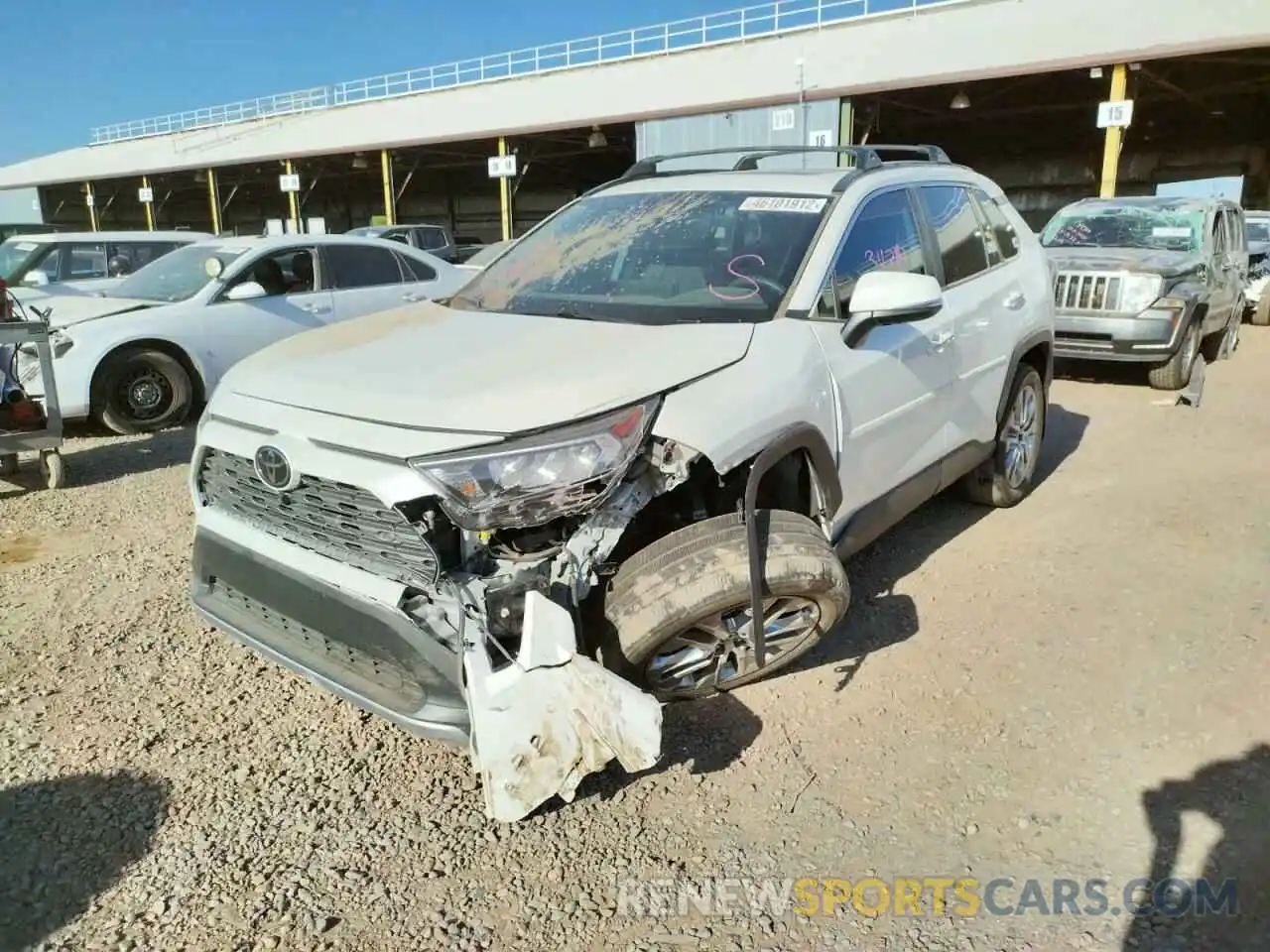 9 Photograph of a damaged car 2T3Y1RFV9LW091499 TOYOTA RAV4 2020