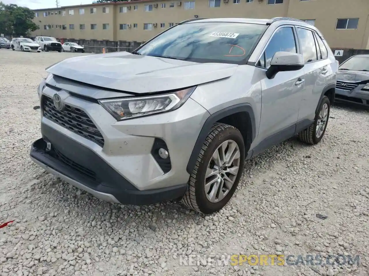 2 Фотография поврежденного автомобиля 2T3Y1RFVXLC036965 TOYOTA RAV4 2020