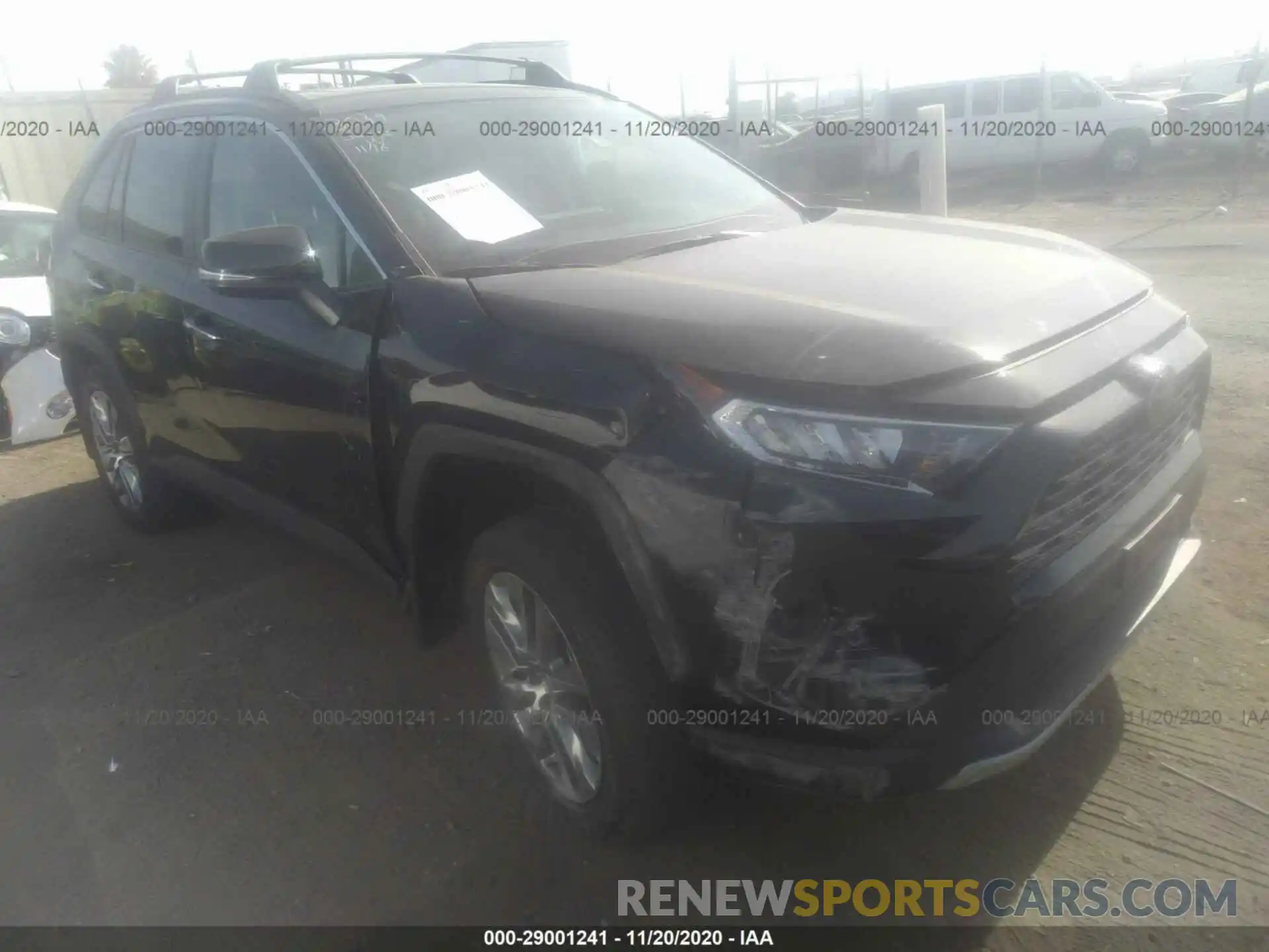 1 Photograph of a damaged car 2T3Y1RFVXLW068247 TOYOTA RAV4 2020