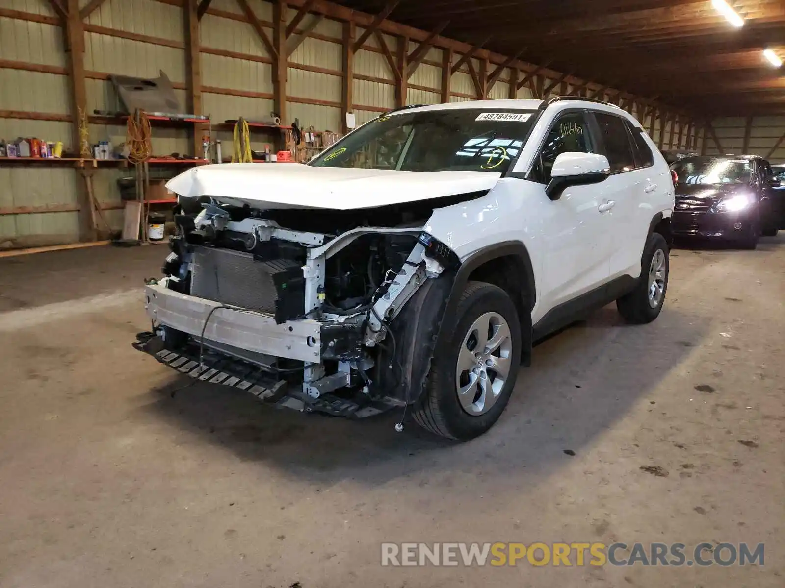 2 Photograph of a damaged car 2T3Z1RFV3LC043406 TOYOTA RAV4 2020