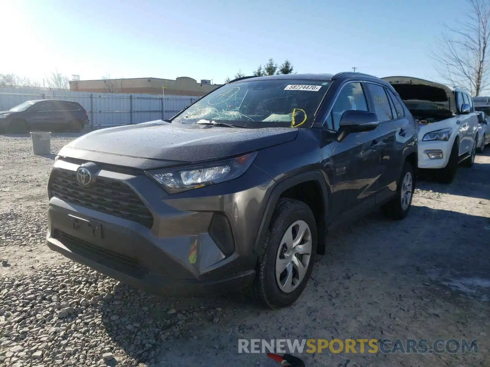 2 Photograph of a damaged car 2T3Z1RFV6LC073662 TOYOTA RAV4 2020