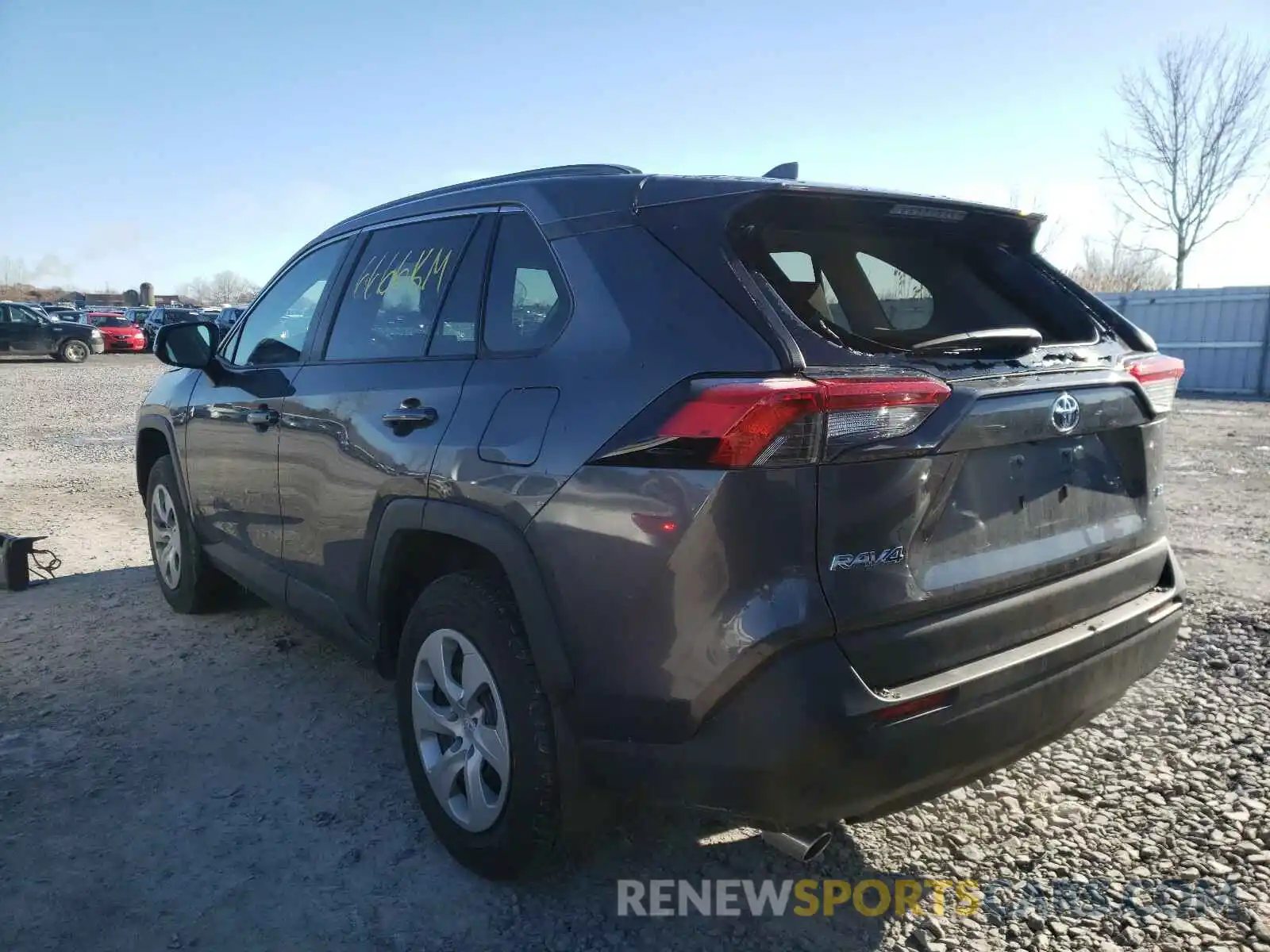 3 Photograph of a damaged car 2T3Z1RFV6LC073662 TOYOTA RAV4 2020