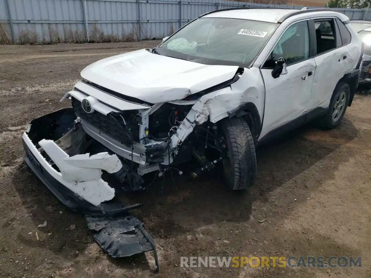 2 Photograph of a damaged car 2T3Z1RFV7LC082967 TOYOTA RAV4 2020