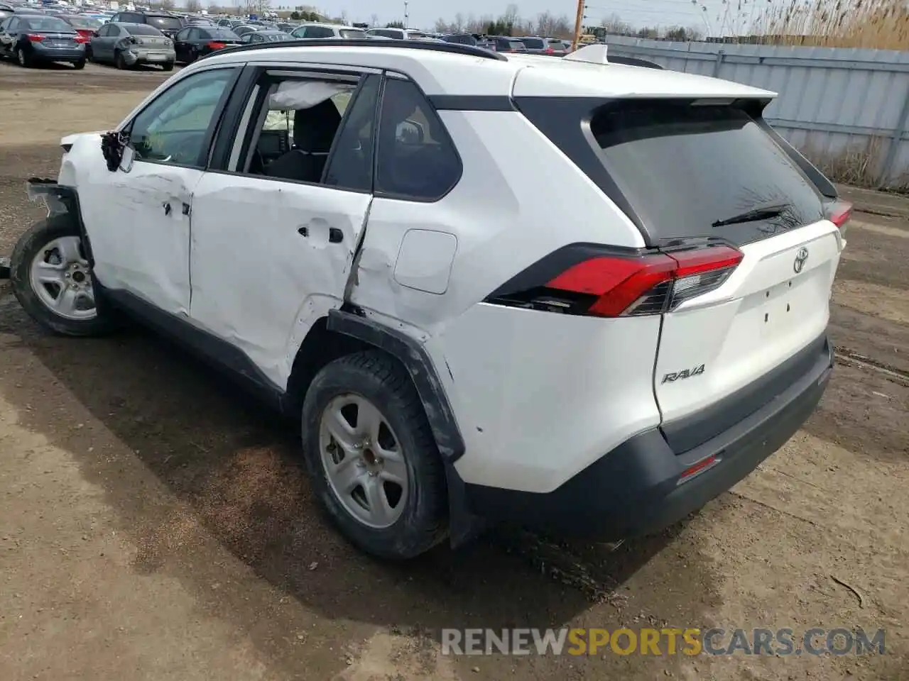 3 Photograph of a damaged car 2T3Z1RFV7LC082967 TOYOTA RAV4 2020