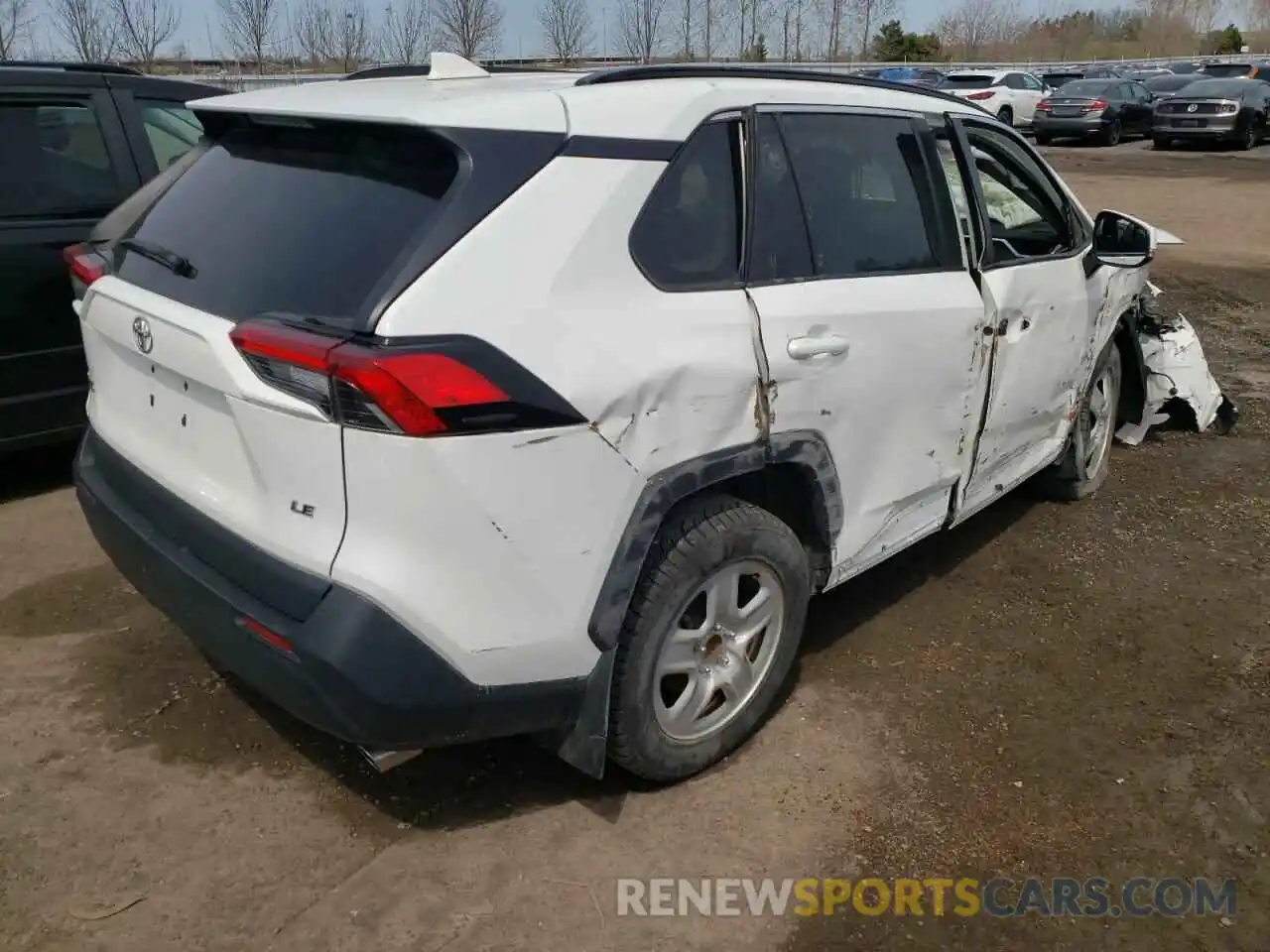 4 Photograph of a damaged car 2T3Z1RFV7LC082967 TOYOTA RAV4 2020