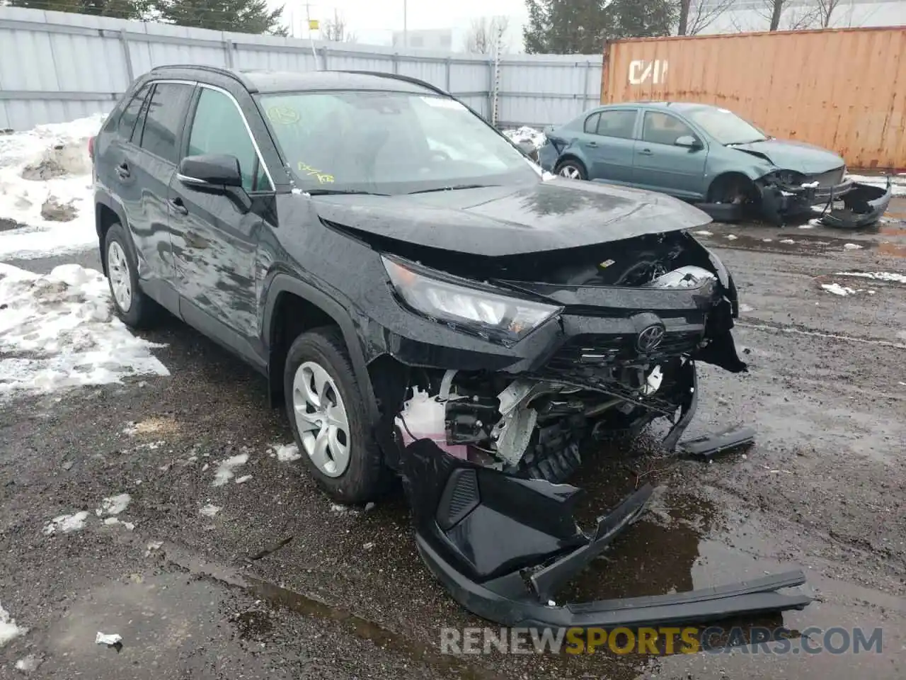 1 Photograph of a damaged car 2T3Z1RFV9LC074403 TOYOTA RAV4 2020