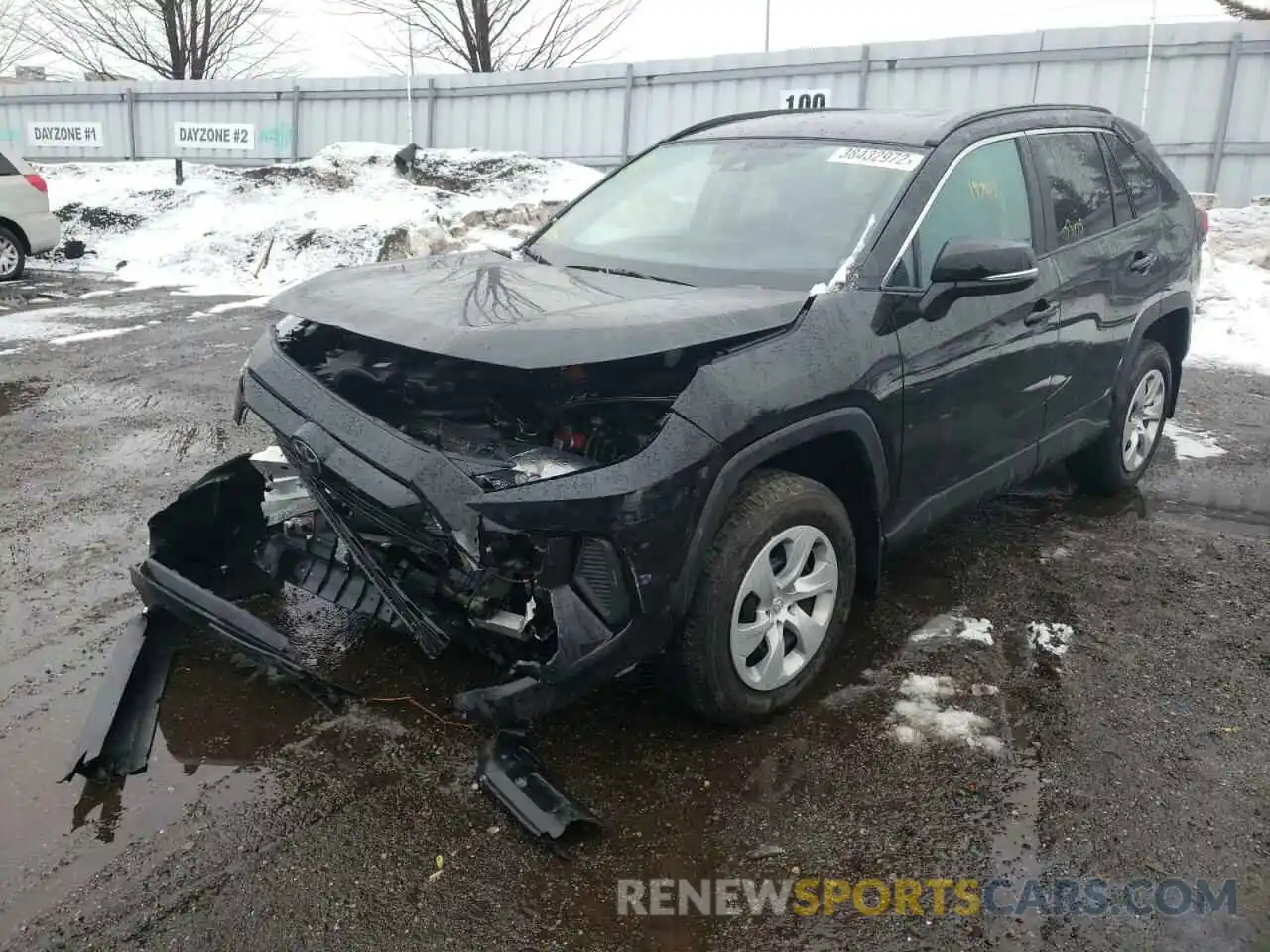 2 Photograph of a damaged car 2T3Z1RFV9LC074403 TOYOTA RAV4 2020