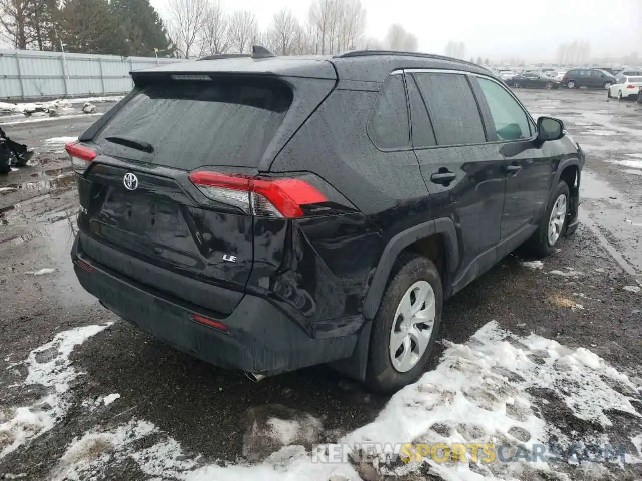 4 Photograph of a damaged car 2T3Z1RFV9LC074403 TOYOTA RAV4 2020