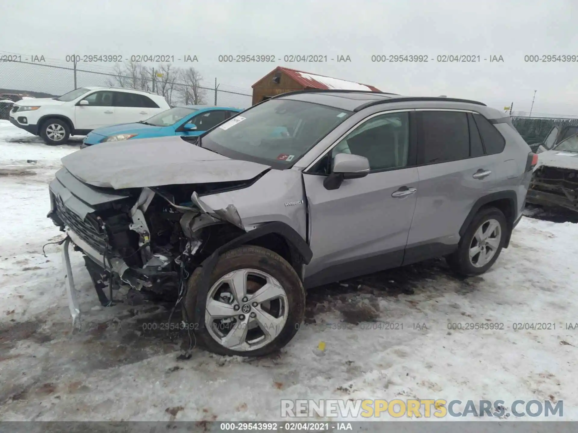 2 Photograph of a damaged car 4T3DWRFV1LU005246 TOYOTA RAV4 2020